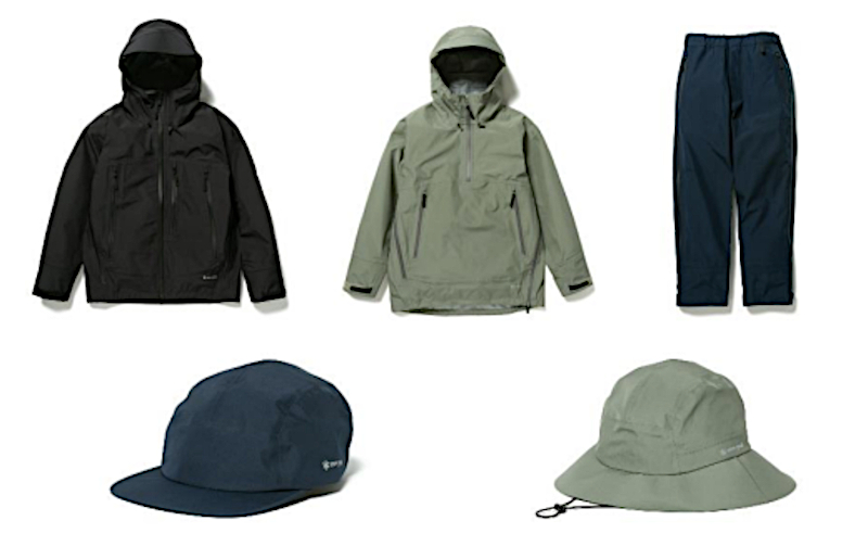 完全防水の「GORE-TEX Rain」シリーズから2025年春夏モデルが登場