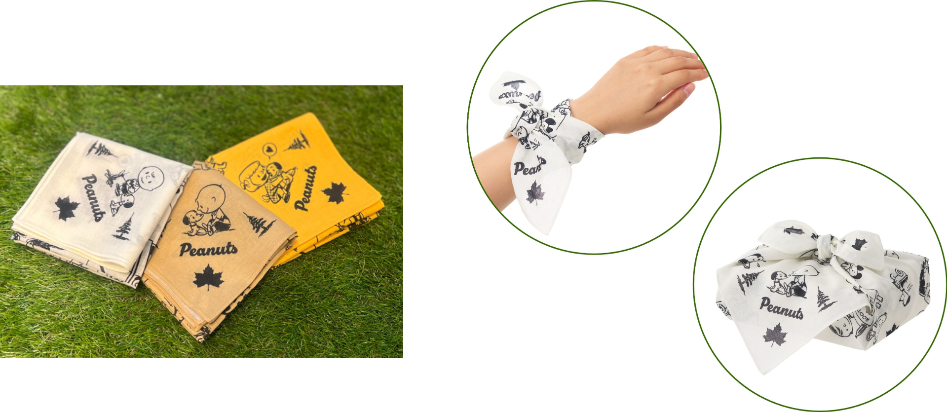 「SNOOPY（PEANUTS 75years）バンダナ」