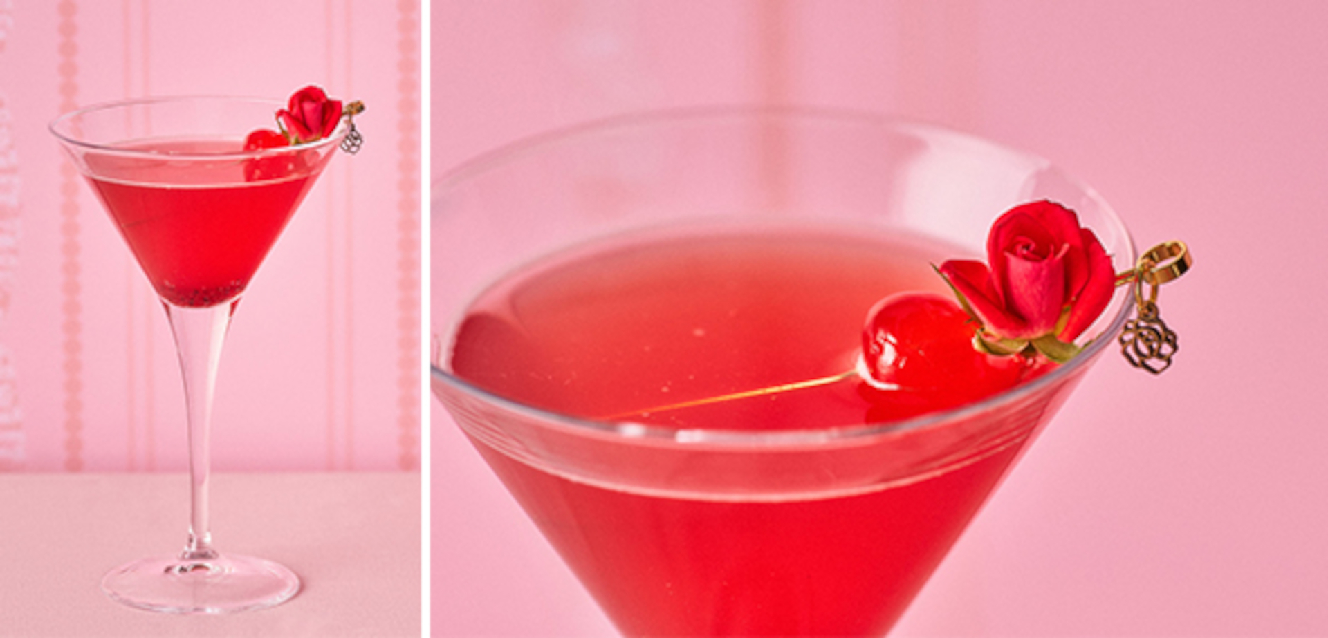 オプションメニュー「ベルサイユのばら オリジナルモクテル」