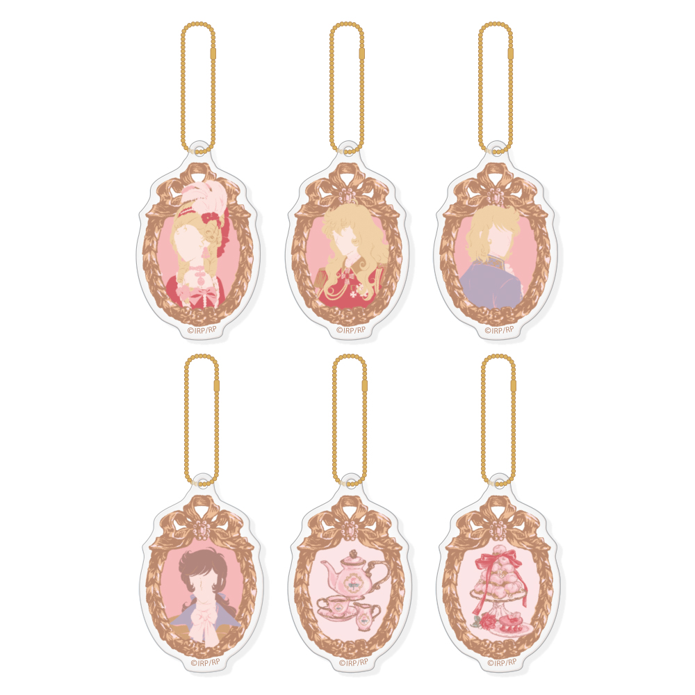 アクリルキーホルダー（770円）。ランダム全6種