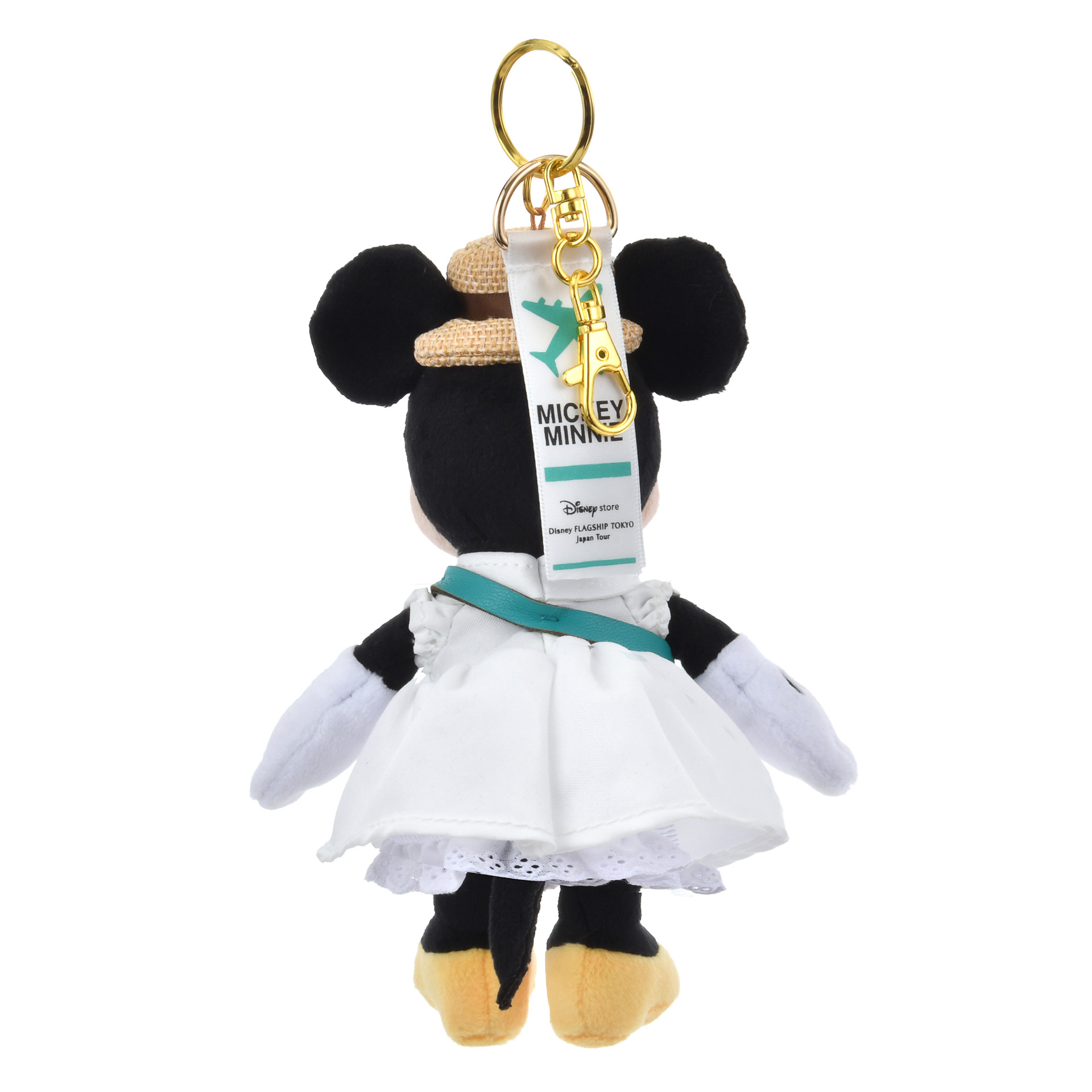 「ぬいぐるみキーホルダー＜ミッキーマウス/ミニーマウス＞」（各2600円）