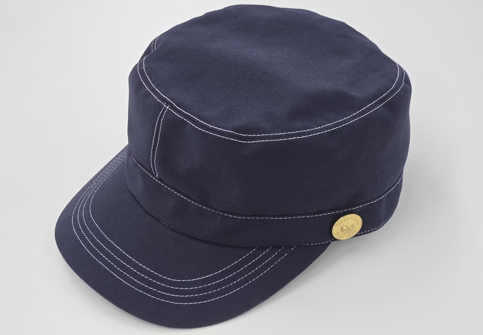 東京メトロ、技術職の作業服をアップサイクルしたワークキャップ。250