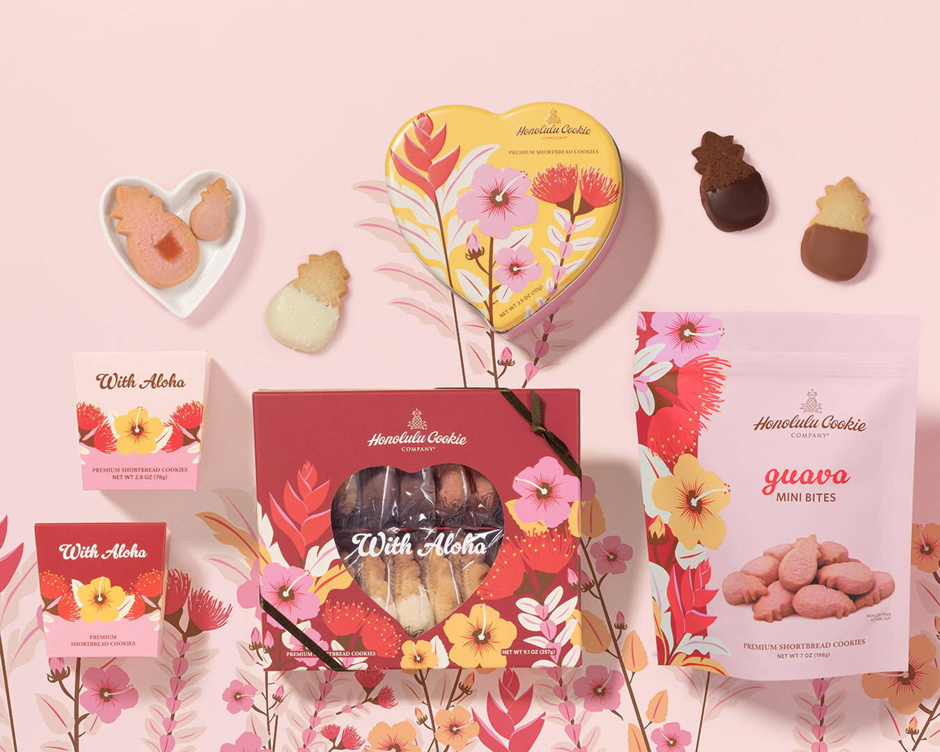 ホノルルクッキーの2025年アロハ・ブルームズ・コレクション