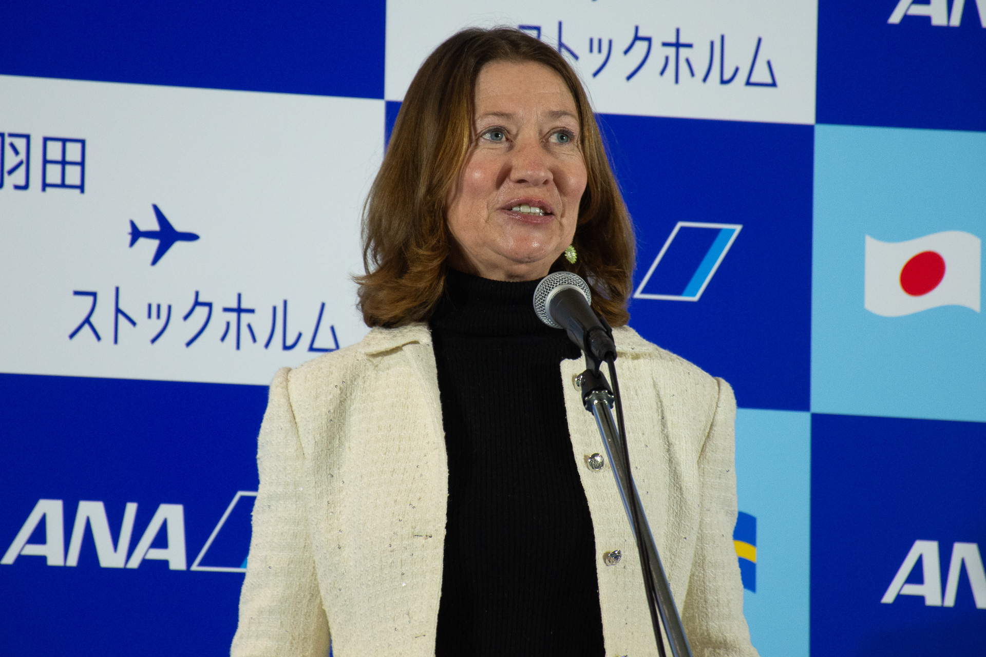 在日スウェーデン大使 ヴィクトリア・リー氏