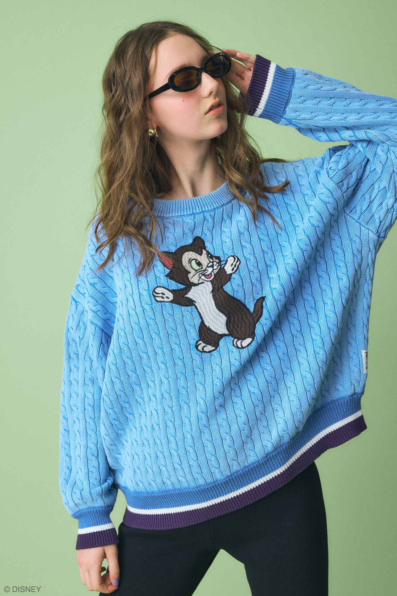 「MD ケーブルニット/FIGARO」（1万2980円）