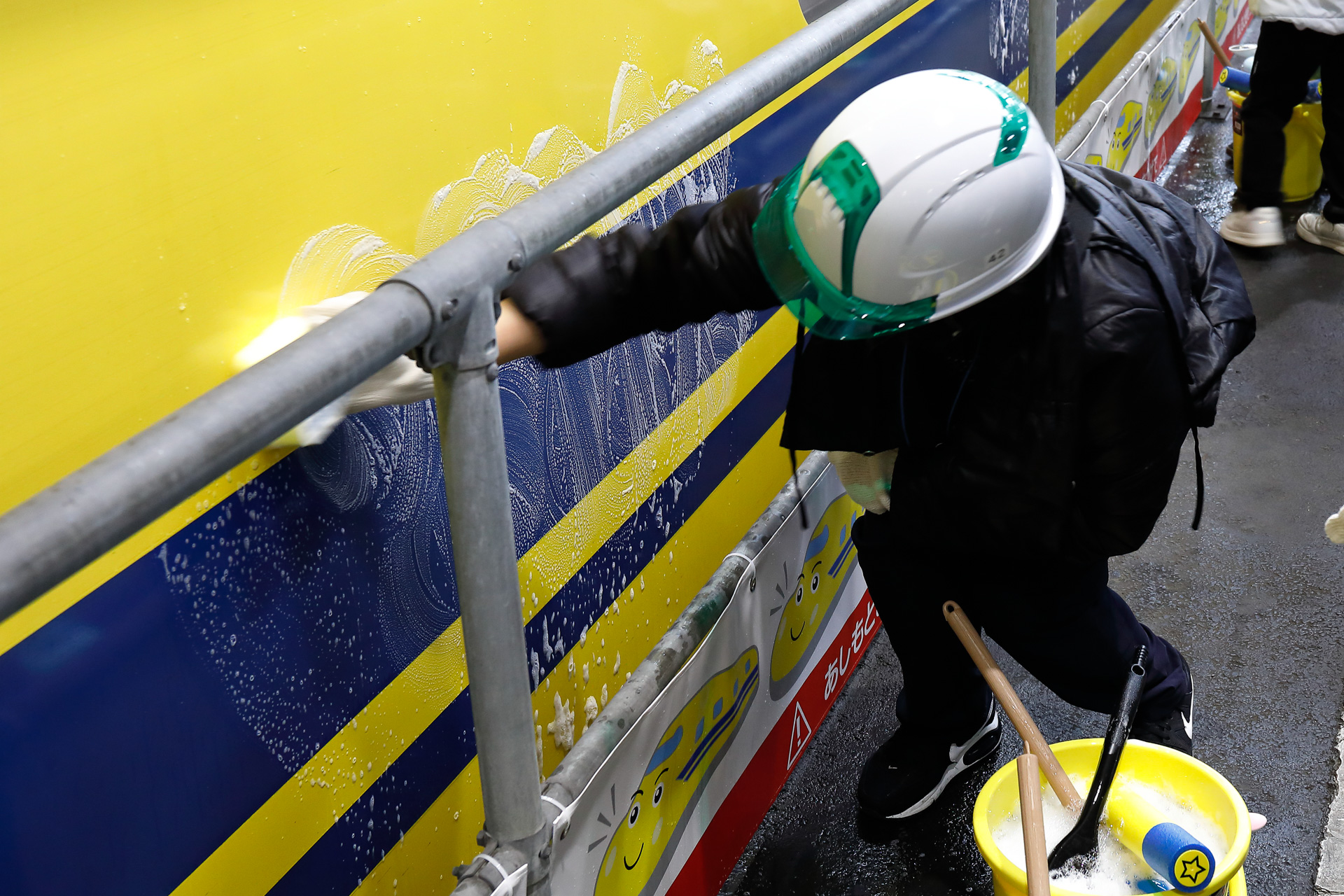 ドクターイエローT4編成のラストイベントが行なわれた