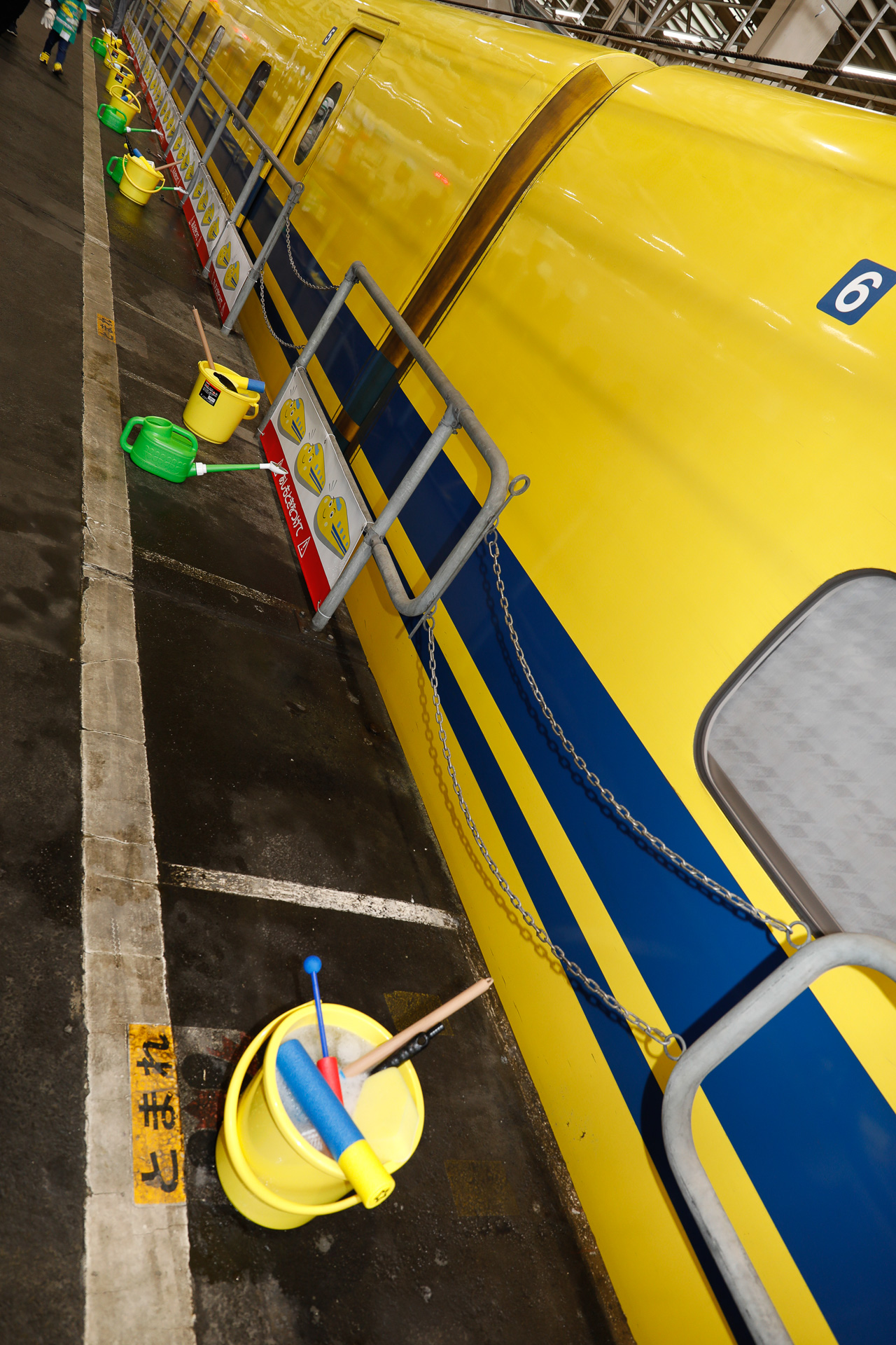 お掃除道具を揃えて準備万端