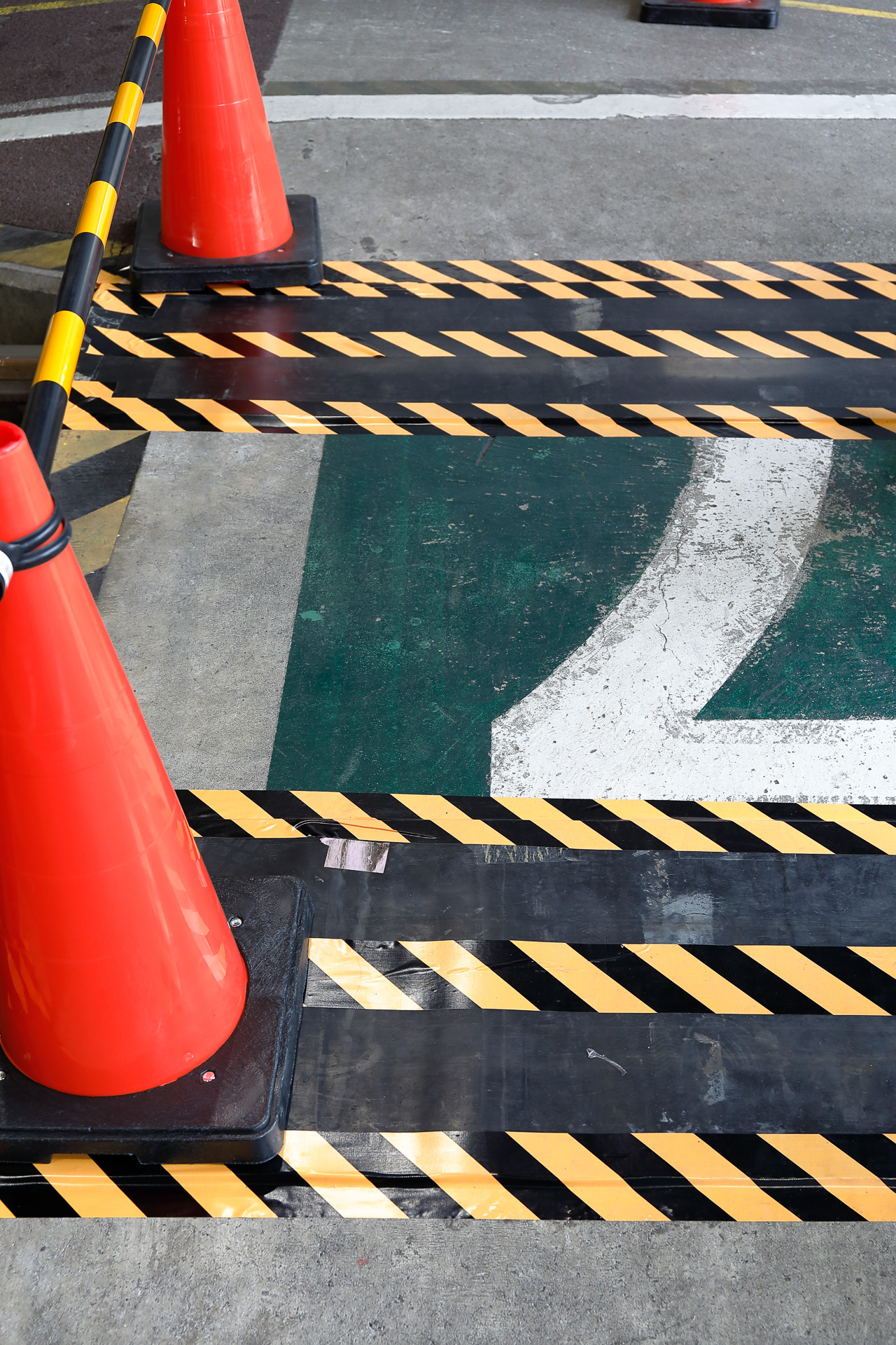 これは7番線だが、これ以外でも参加者が立ち入る場所はすべて、軌道が覆われており、安全に歩けるようになっていた