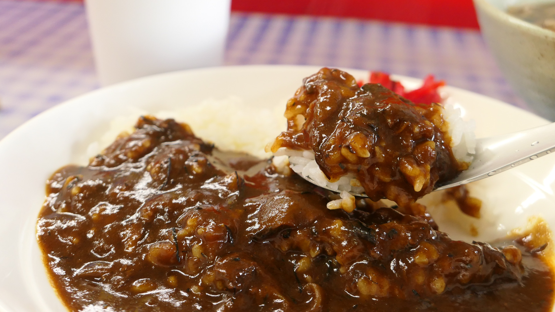 激辛のカレーライス