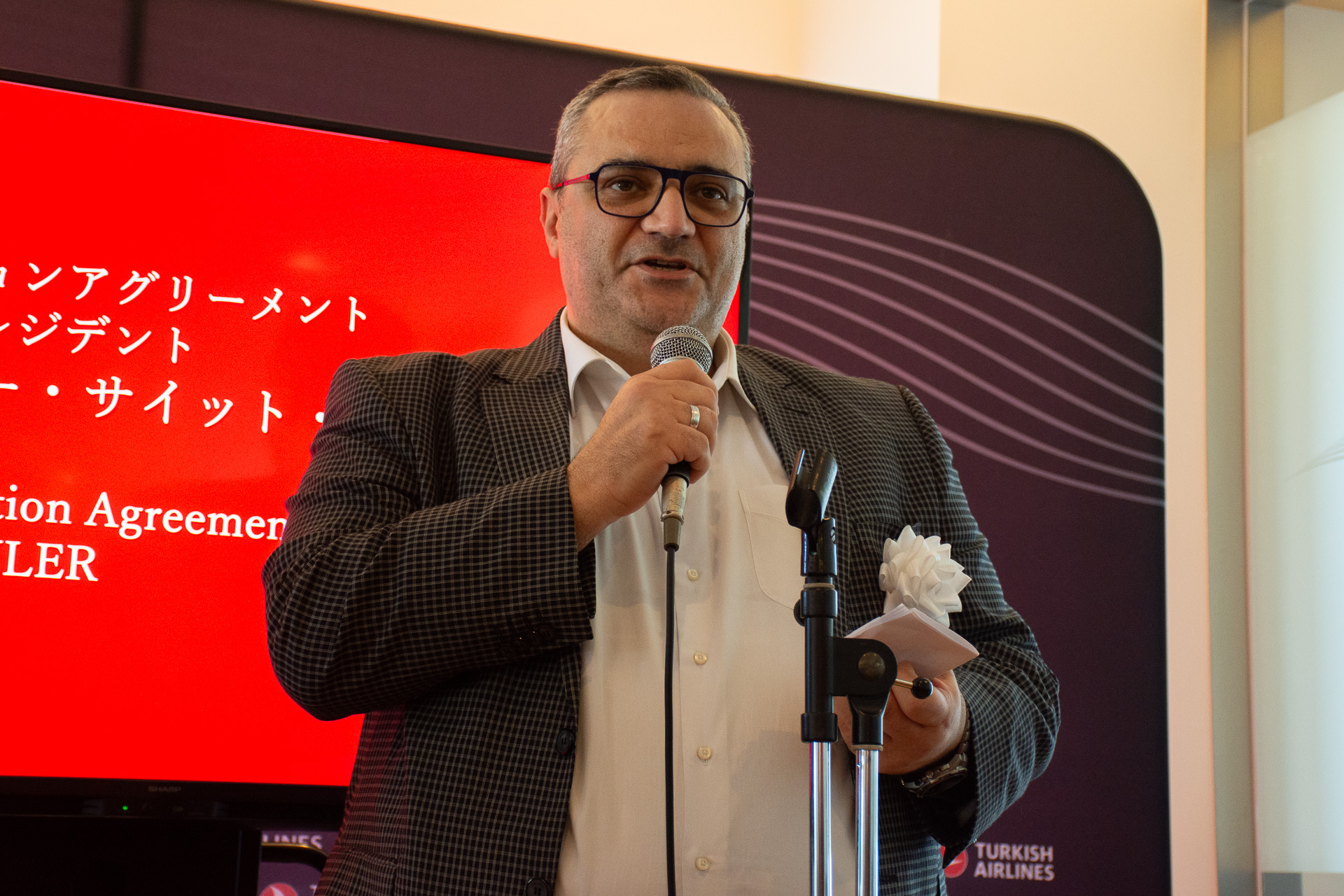 ターキッシュ エアラインズ 地上オペレーションアグリーメント担当ヴァイスプレジデント アブドゥッラー・サイット・シェンレル氏