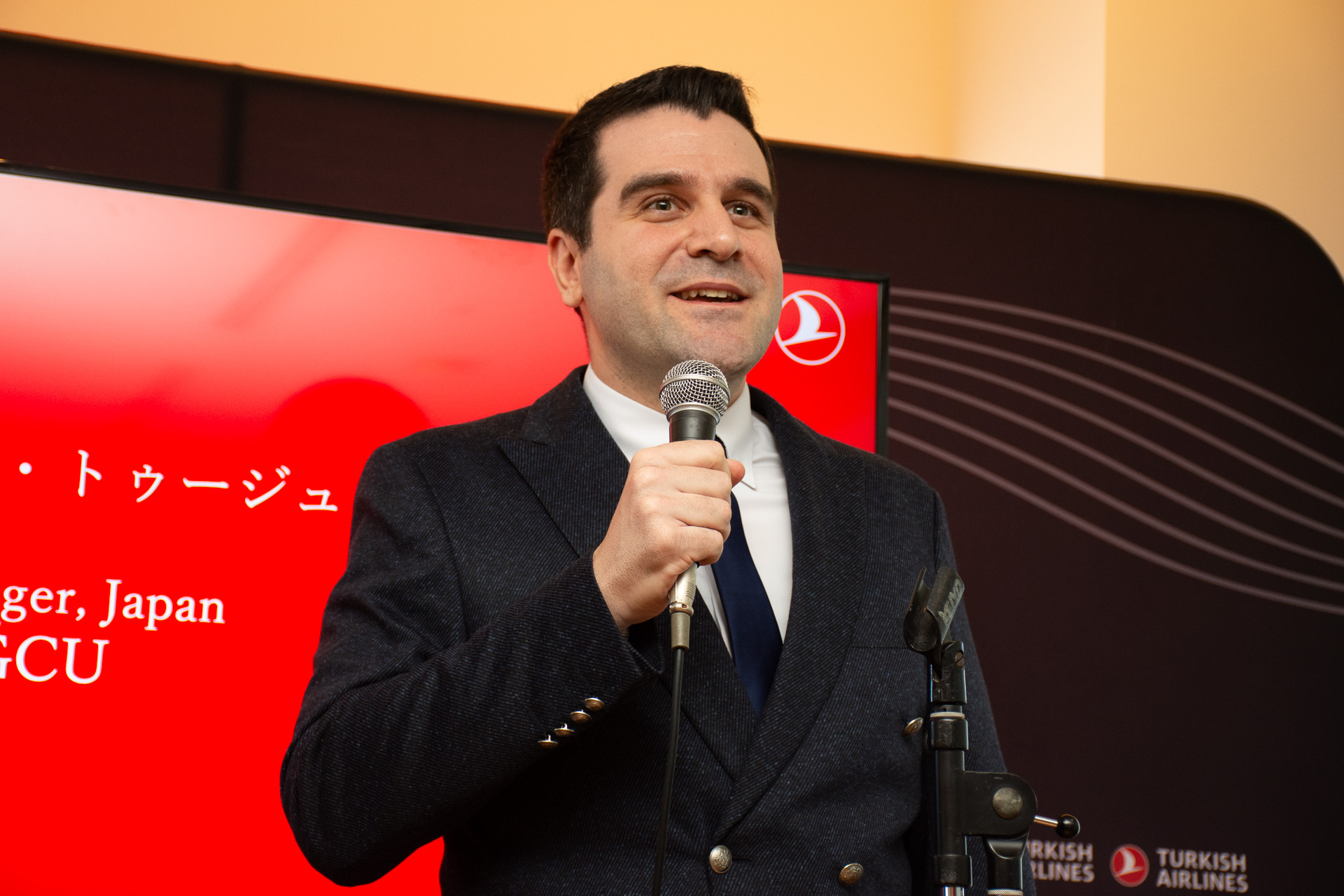 ターキッシュ エアラインズ 日本支社長 アフメット・トゥージュ氏