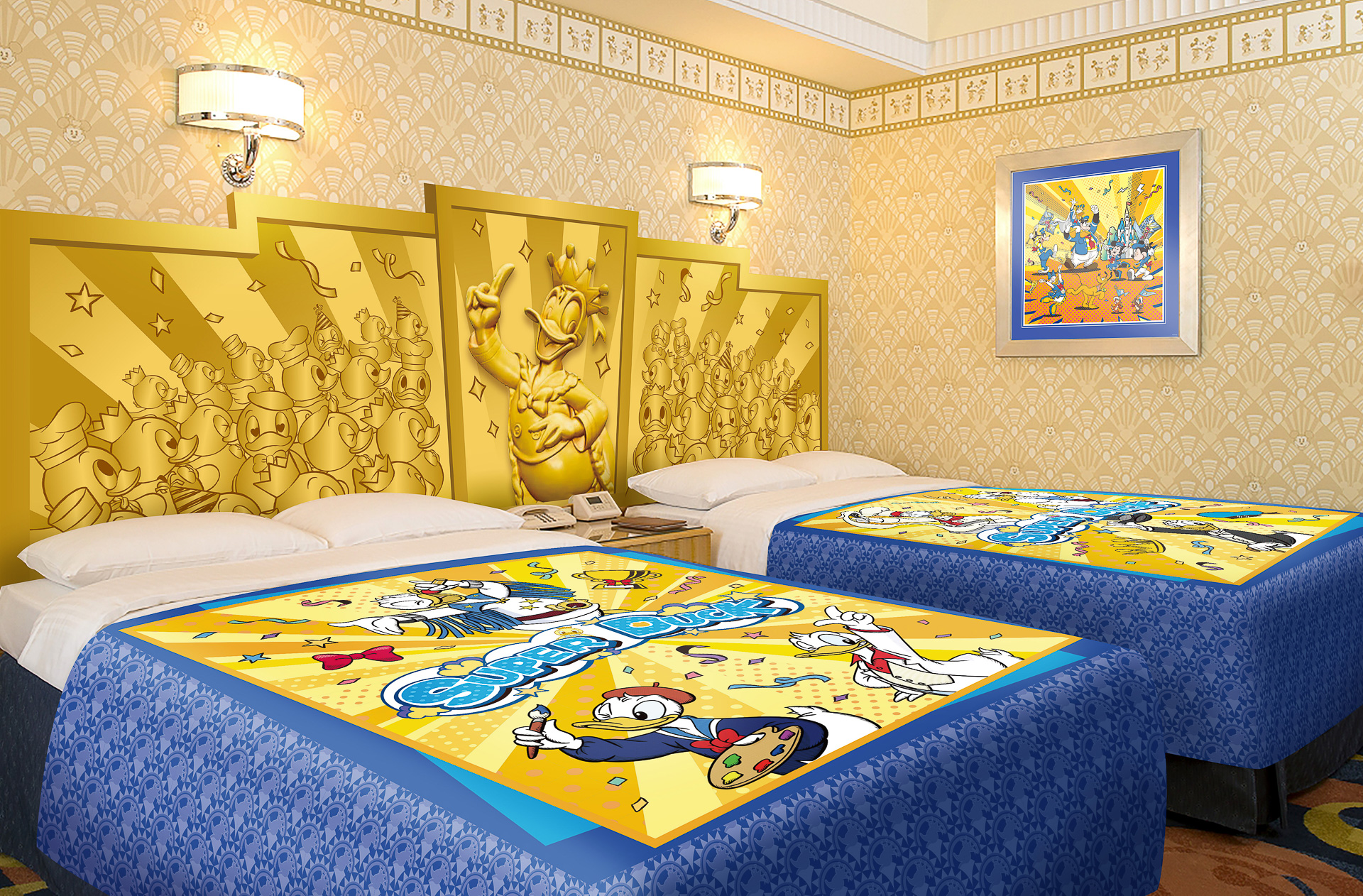 ディズニーアンバサダーホテルにディズニー・パルパルーザ第4弾モチーフのイベント限定ルーム