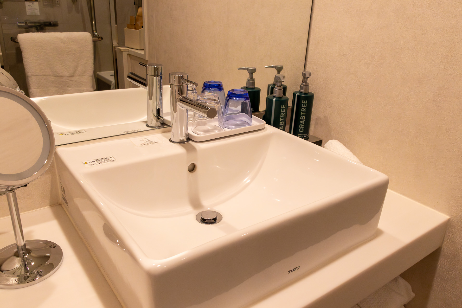 コンパクトで使いやすい洗面台