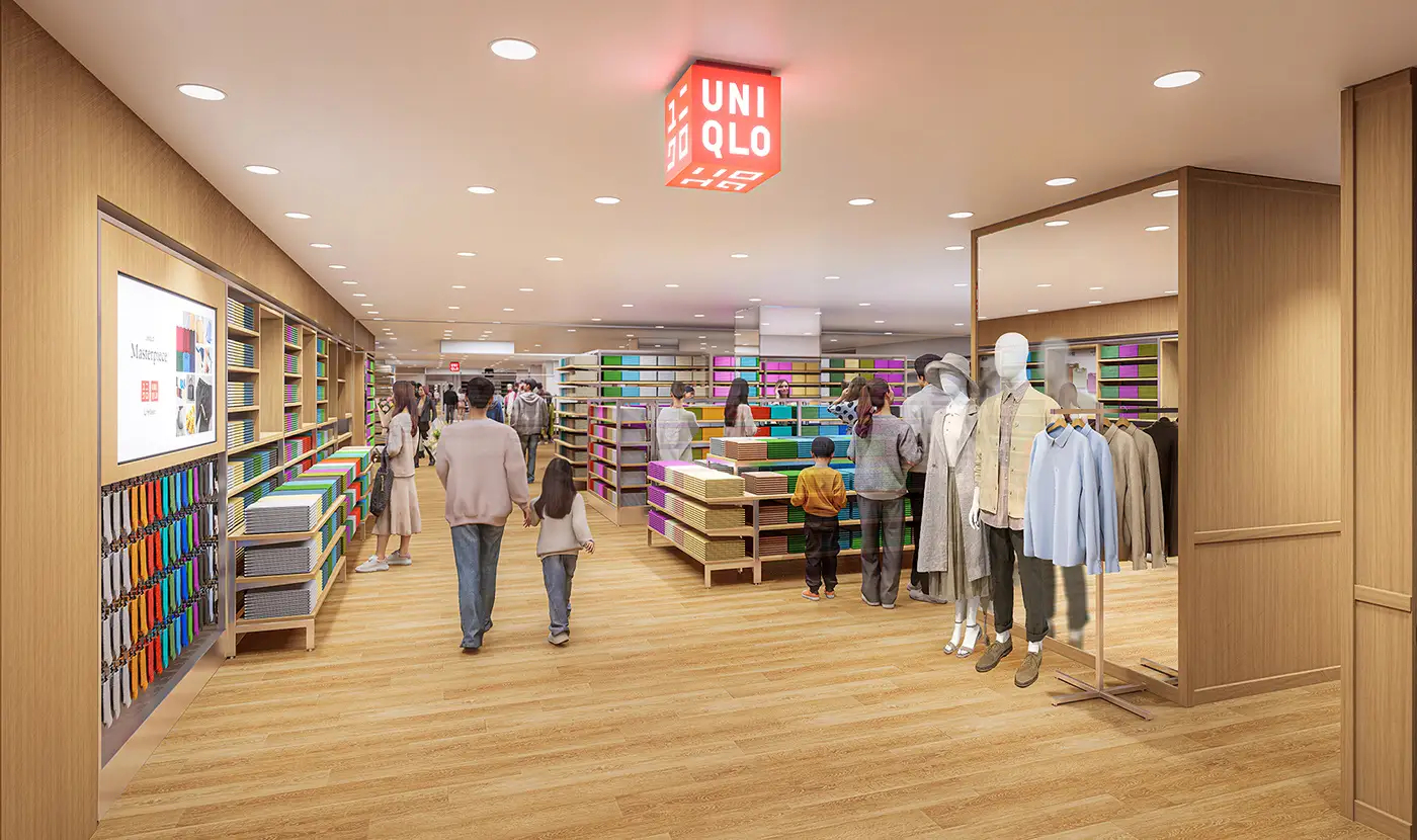フルラインナップ店舗「ユニクロ タマタカ店」3月20日開業
