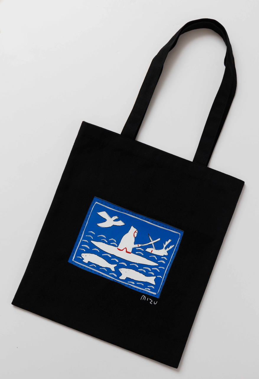 プリントの右下には安西水丸さんのサインが