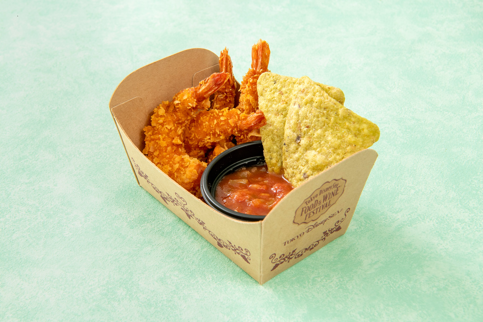 「ユカタン・ベースキャンプ・グリル」の「シュリンプフライ＆サルサ」（650円）