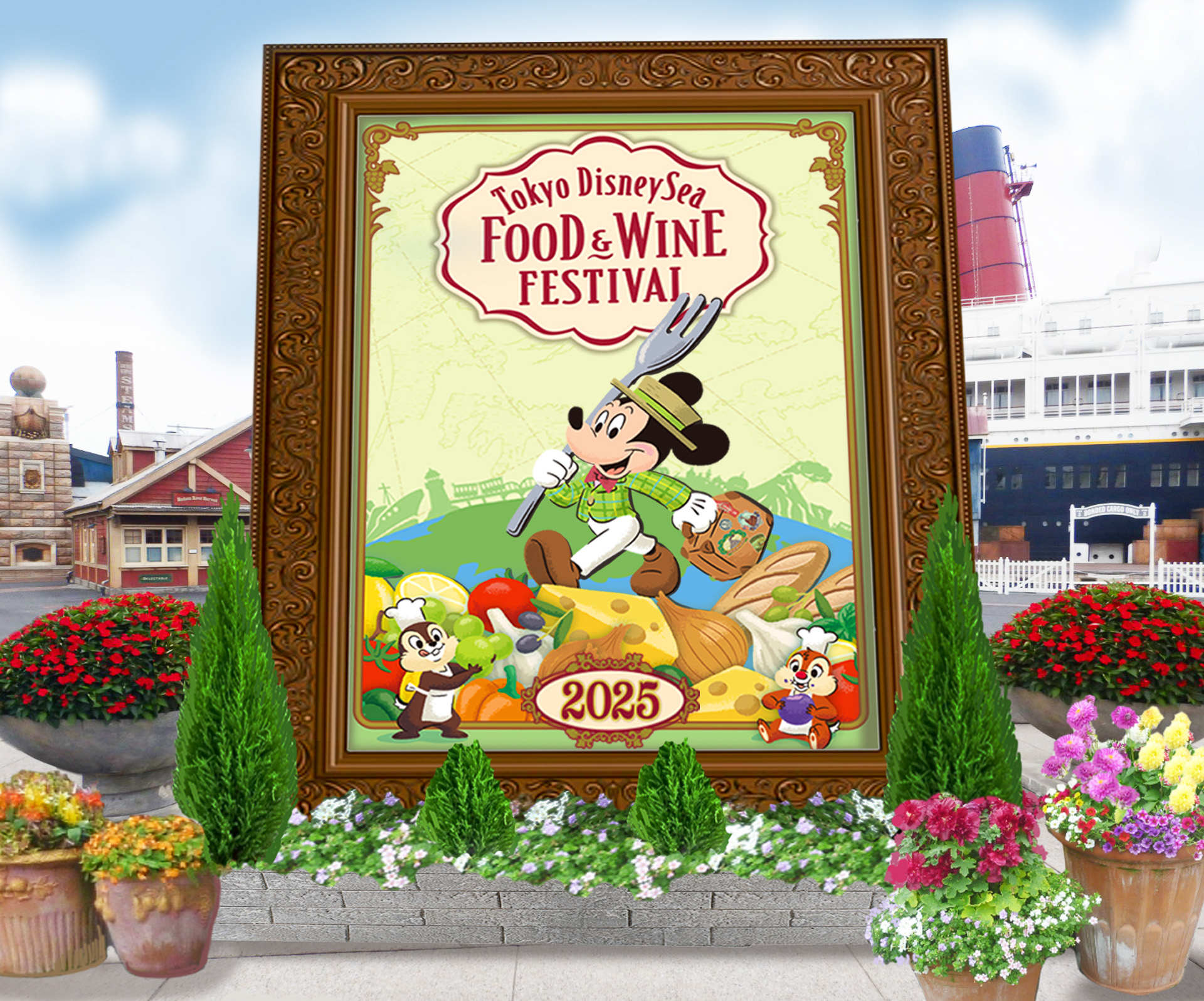 期間限定のフォトスポットでは撮影を！