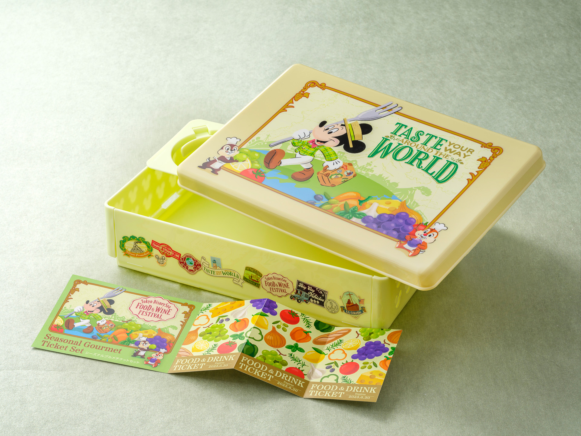 「シーズナルグルメチケットセット」（3400円）