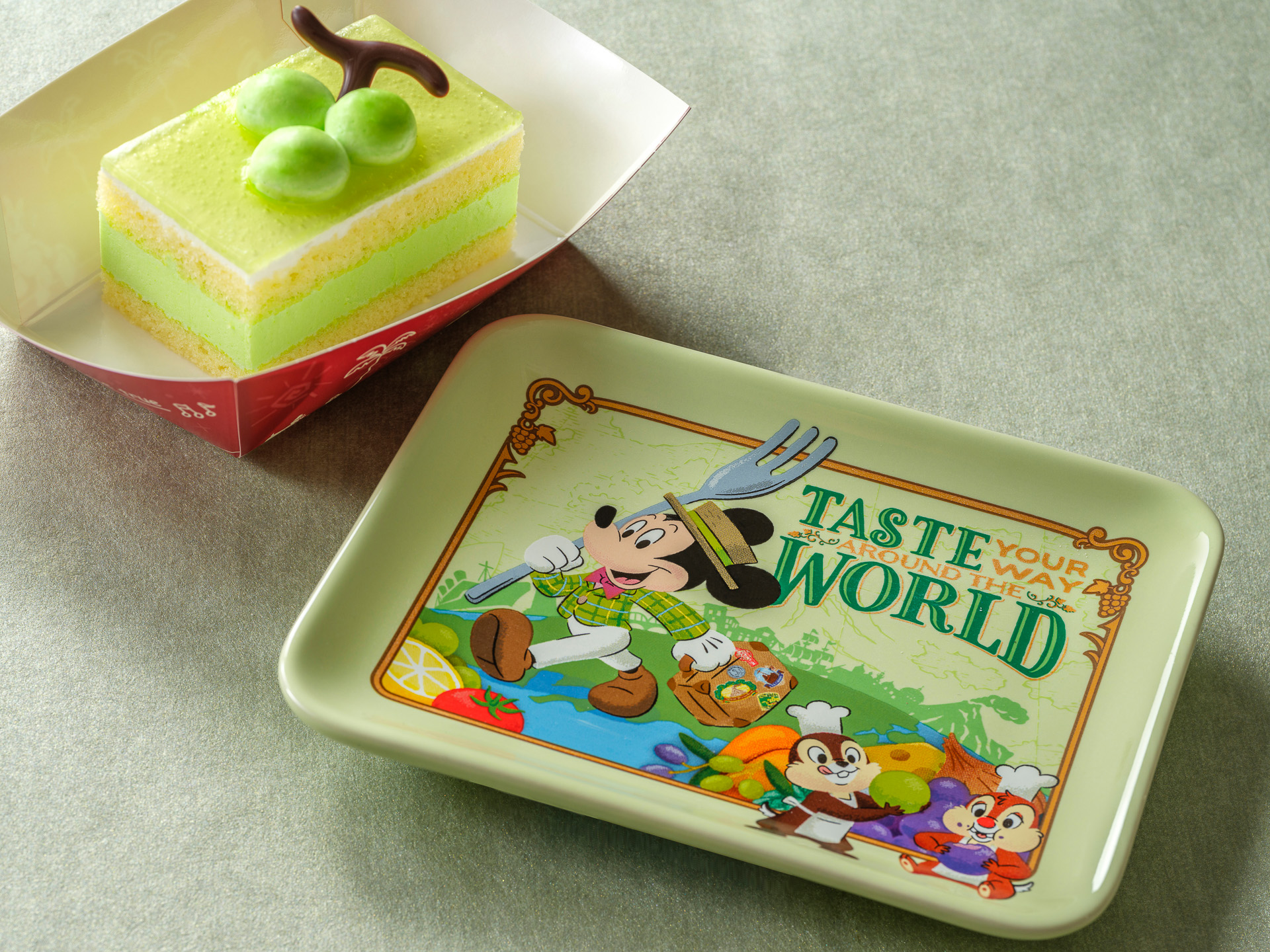 スーベニアプレートは＋650円だ