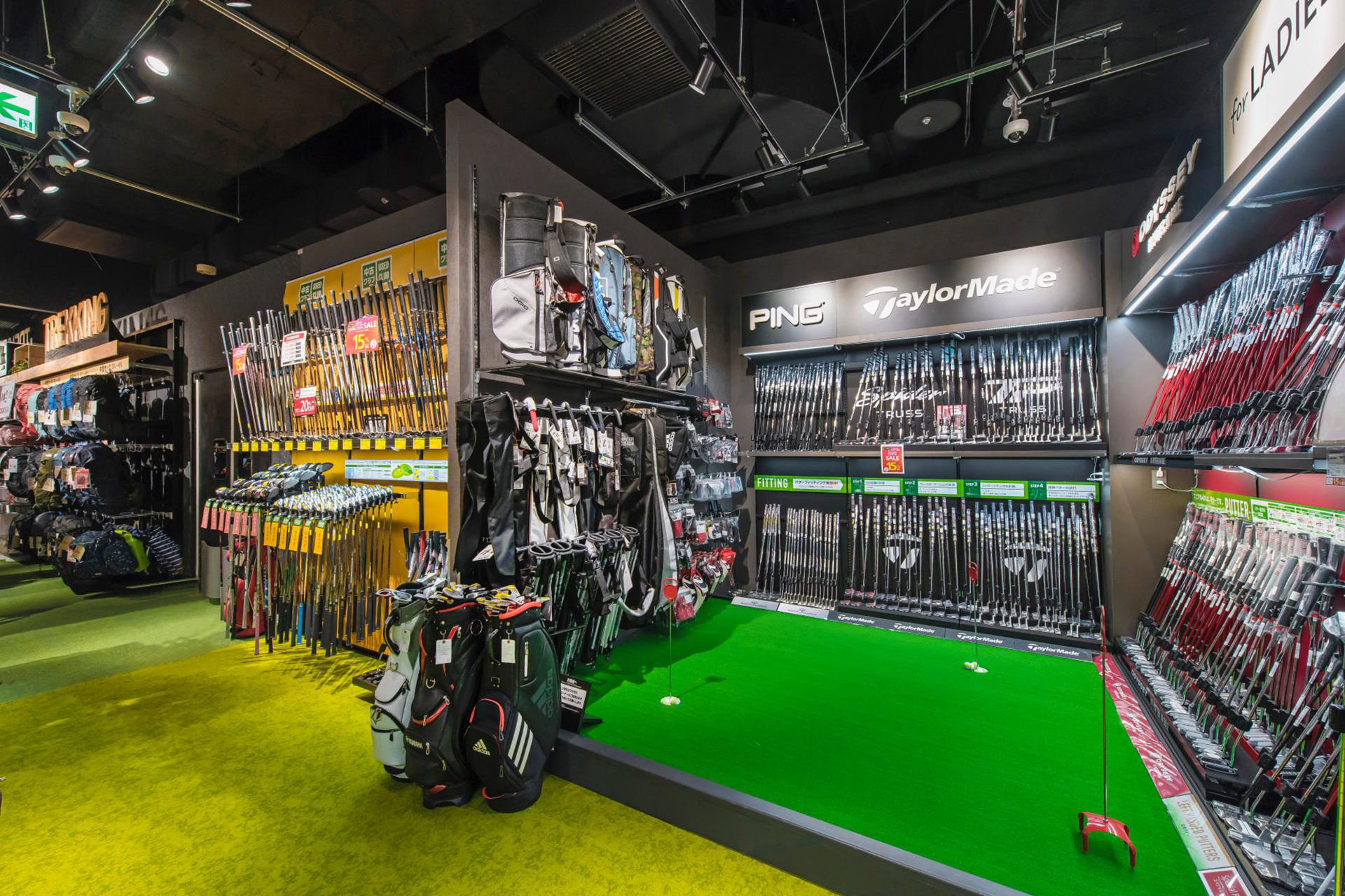 試打スペースのイメージ