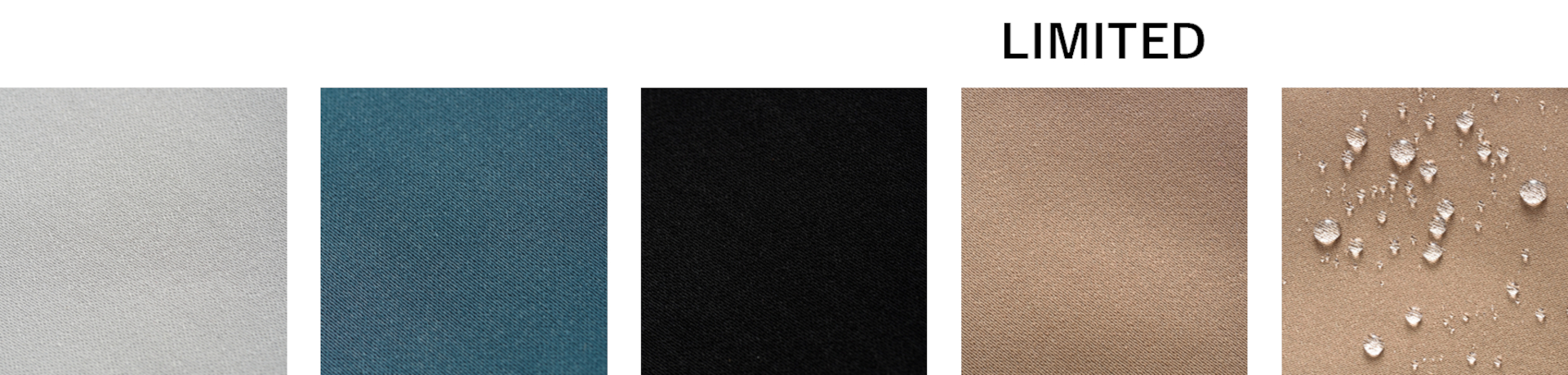 既存のライトグレー、ブルーグリーン、ブラックに加え、2025年春夏限定サンドベージュが登場