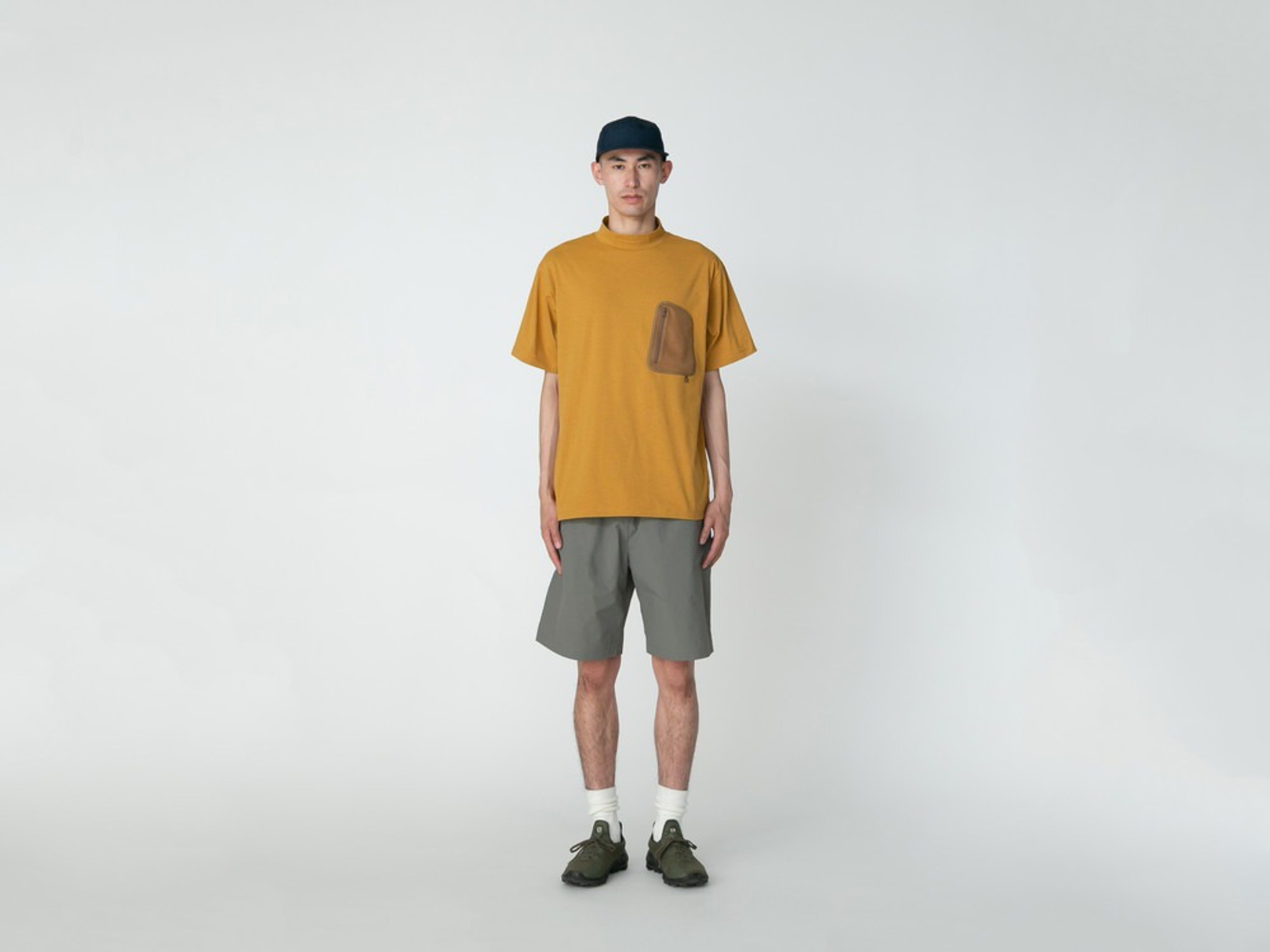 Nylon Tussah 2Way Shorts