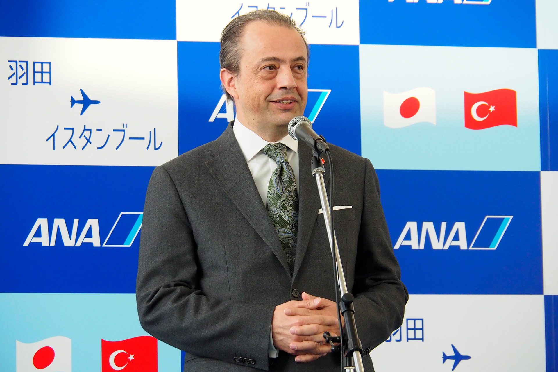 駐日トルコ大使 ERTUGRUL Oguzhan（エルトゥールル・オウズハン）氏