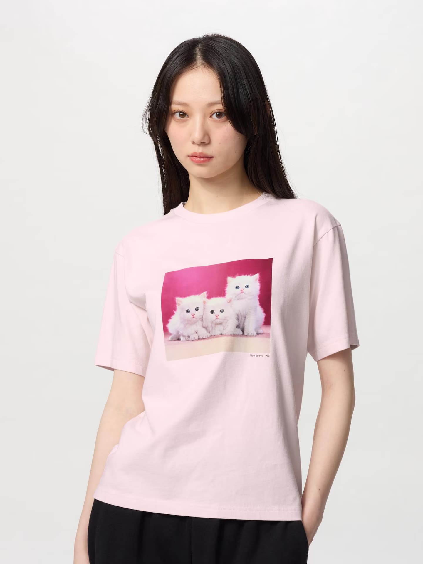 4月上旬には新たな3種類の猫Tシャツ（ウィメンズ）が追加発売　　&copy; Walter Chandoha Archive, Licensed by Trunk Archive
