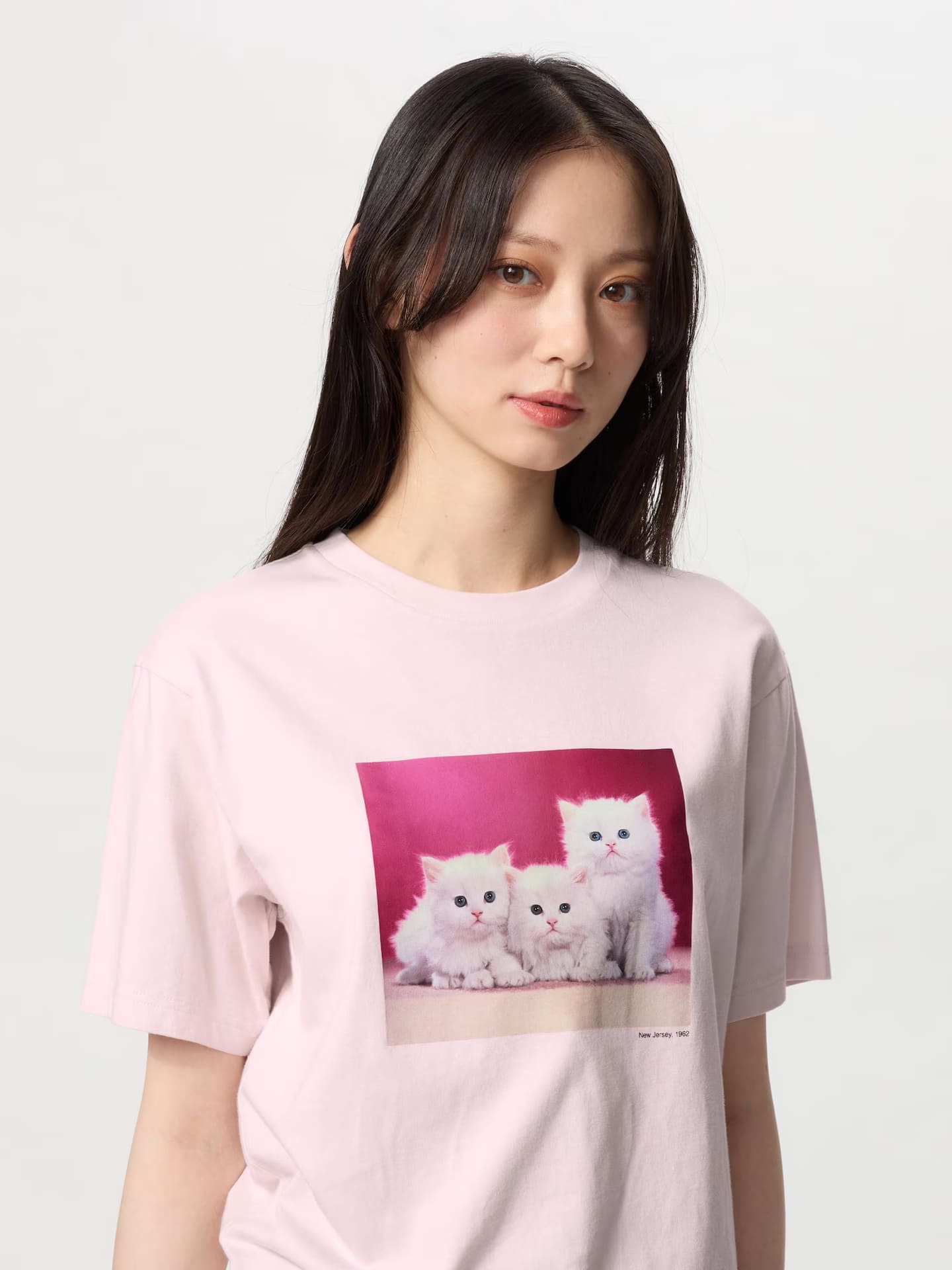 4月上旬には新たな3種類の猫Tシャツ（ウィメンズ）が追加発売　　&copy; Walter Chandoha Archive, Licensed by Trunk Archive