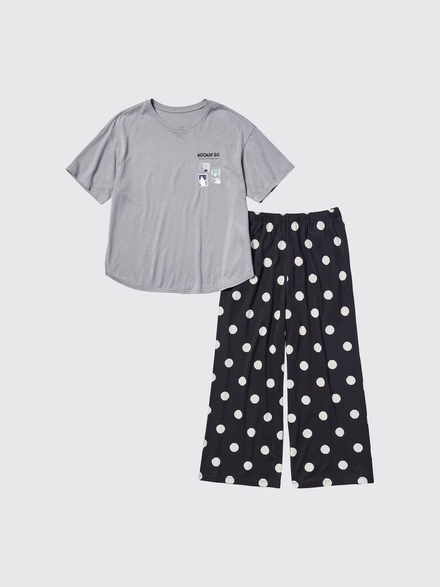 5月上旬発売「ムーミン ラウンジセット/半袖」4種、XS～3XL