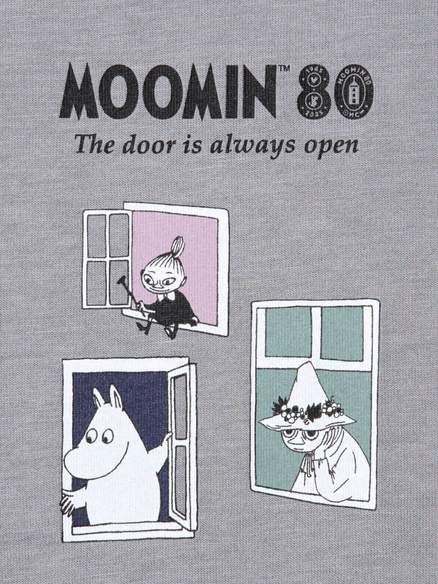 5月上旬発売「ムーミン ラウンジセット/半袖」4種、XS～3XL