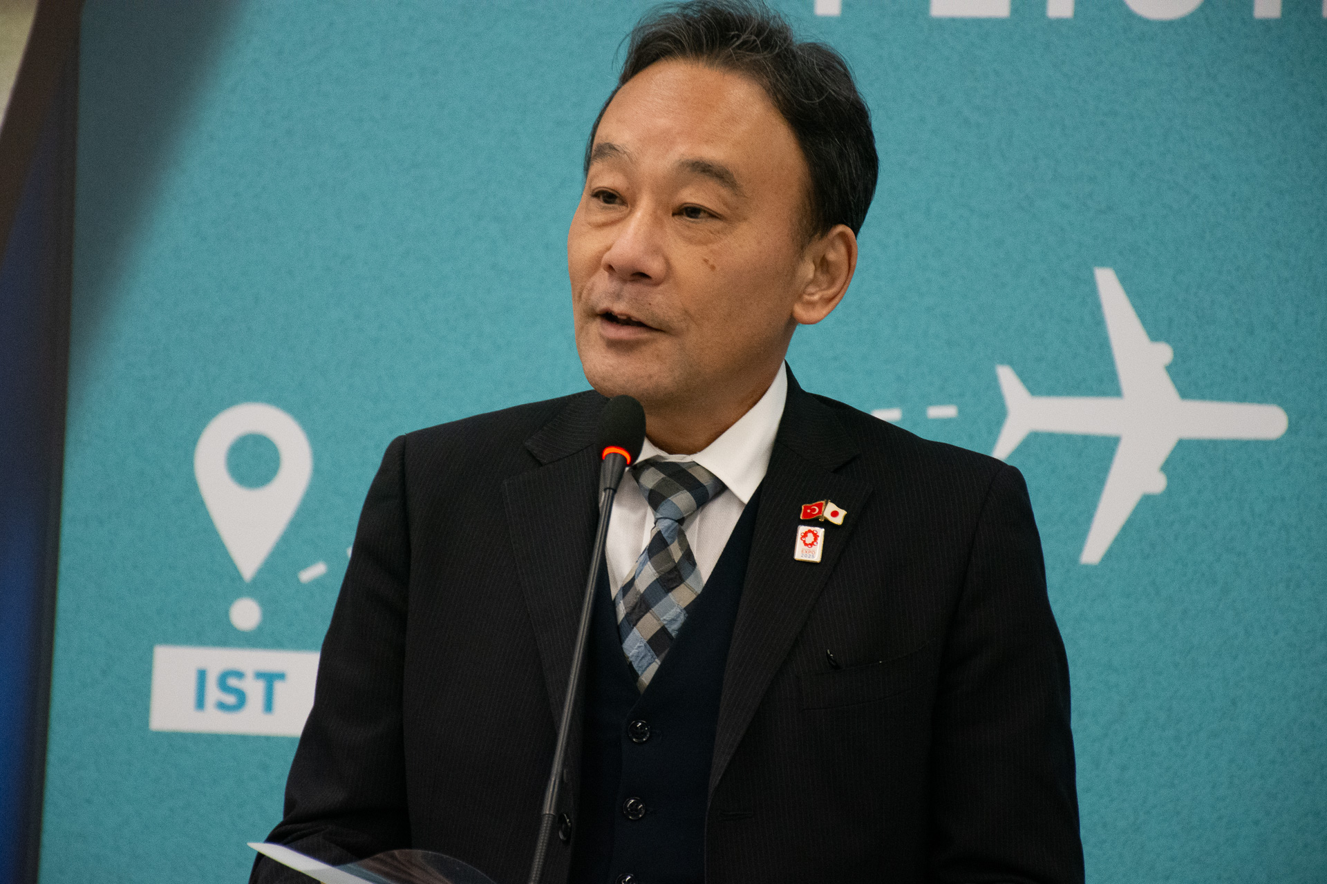 駐トルコ日本国大使 勝亦孝彦氏