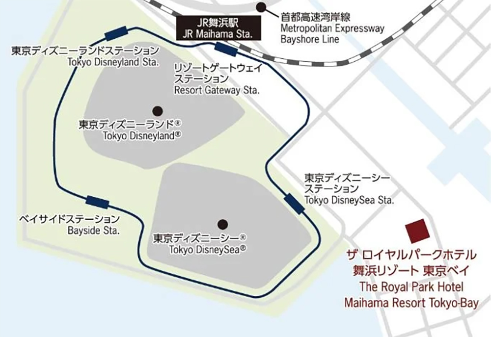 ホテル周辺地図