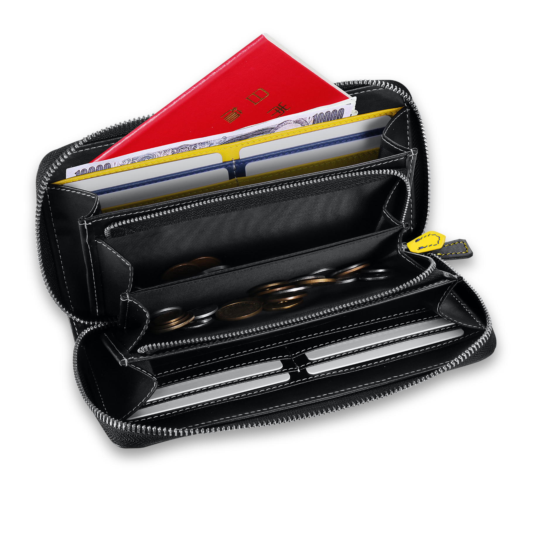 新幹線の切符がぴったり収納できる専用ポケット