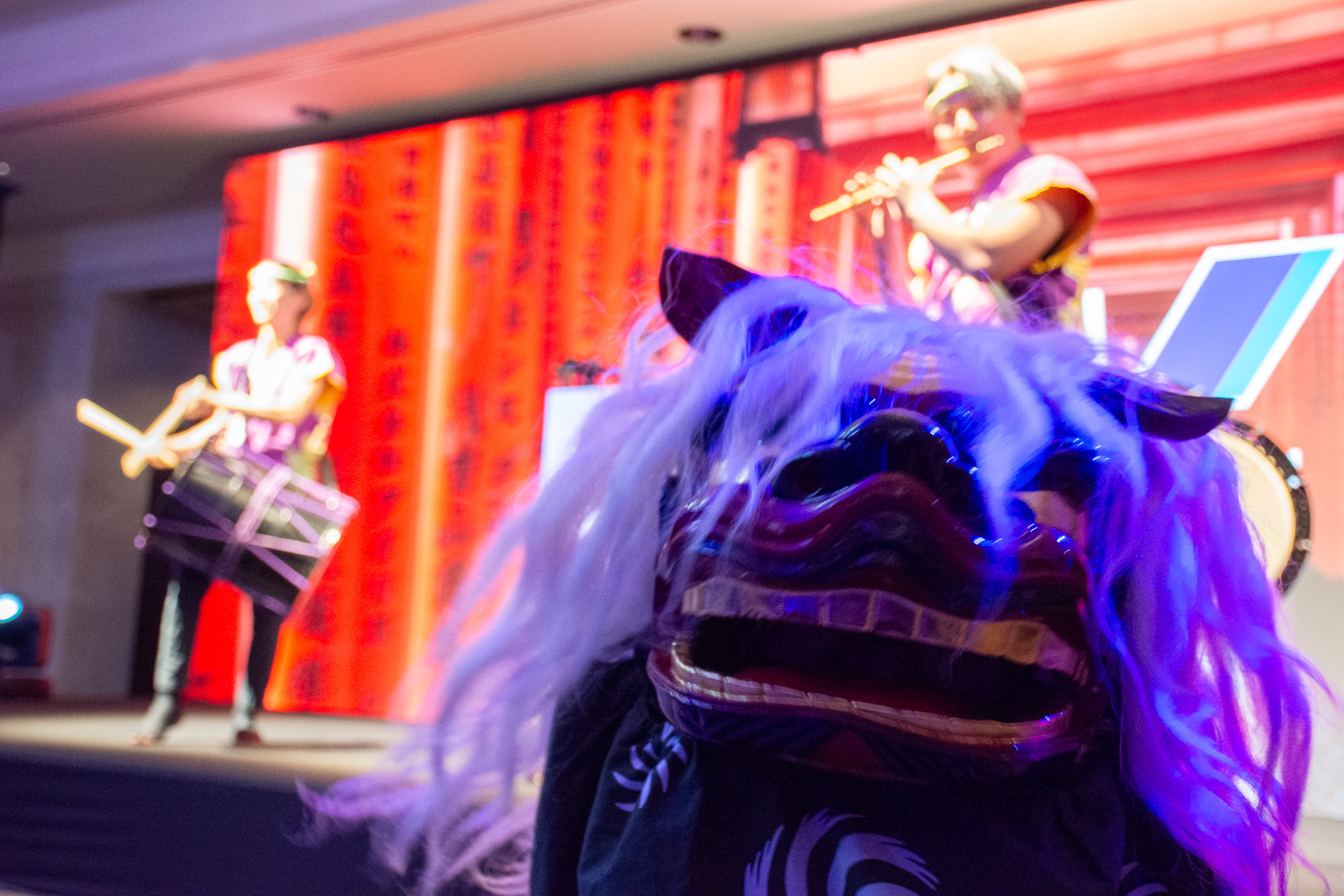 和太鼓グループ「大元組」によるパフォーマンス