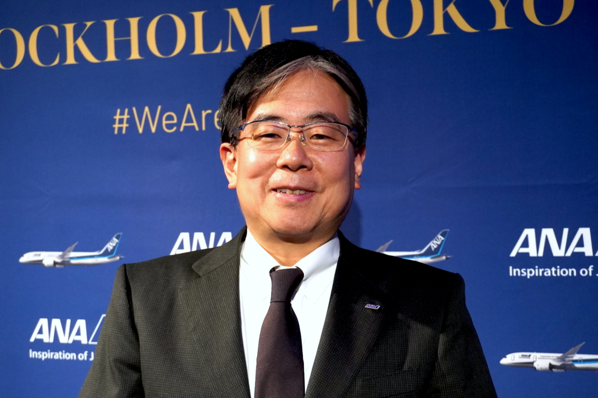 全日本空輸株式会社 ストックホルム支店長 岡﨑央氏