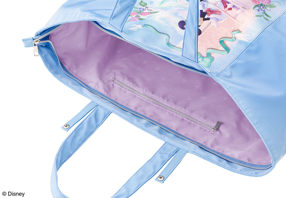 東京ばな奈×ディズニー、羽田空港限定「折りたたみトラベルバッグ
