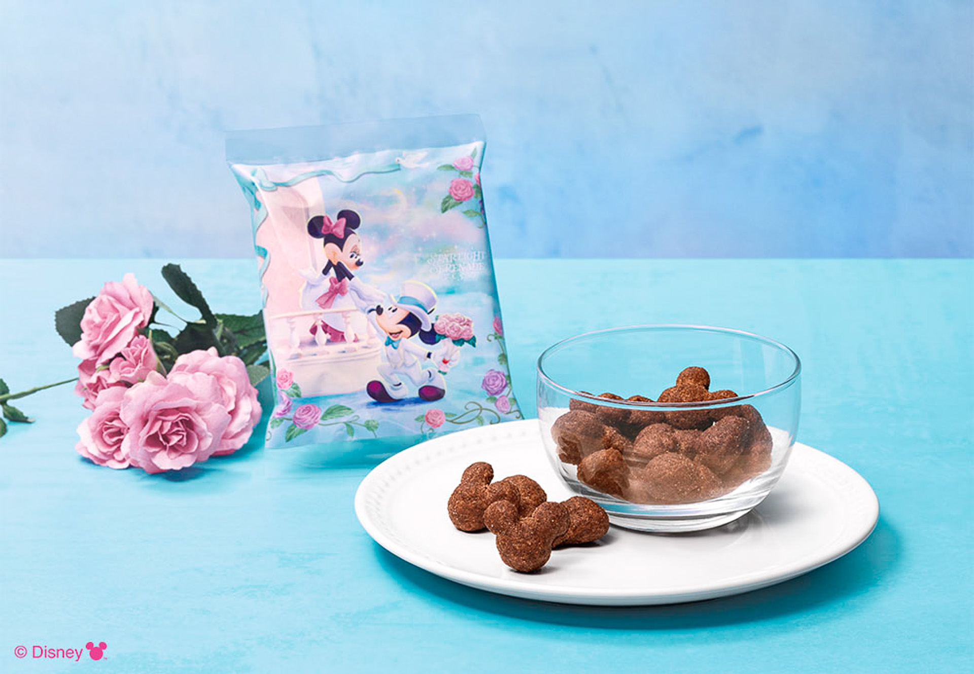 「ミッキーマウス＆ミニーマウス／コーン ショコラ味」（6個入り1800円）