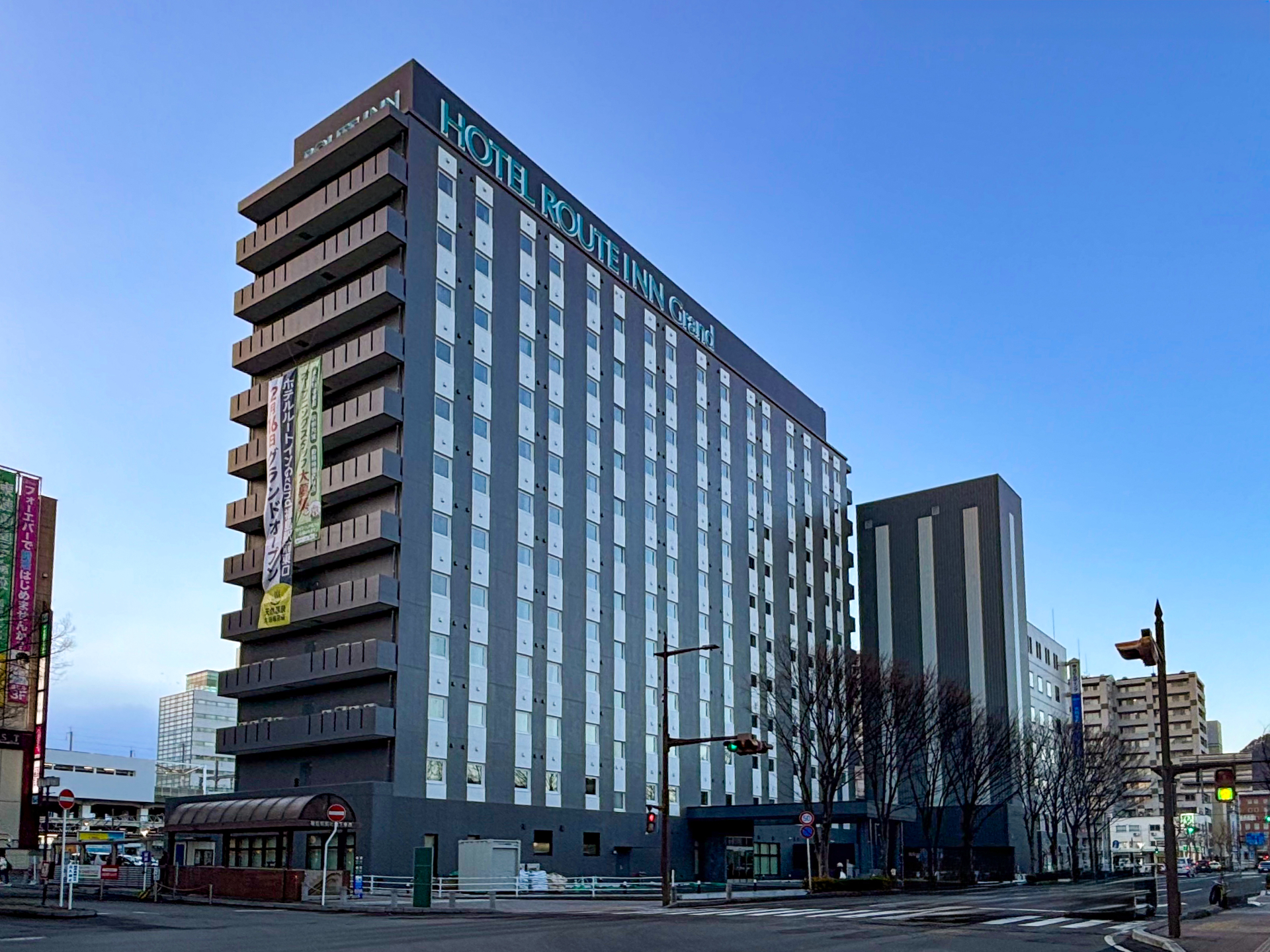 「ホテルルートインGrand福島駅前東口」開業。クルマだけでなく鉄道利用でのアクセスしやすい立地