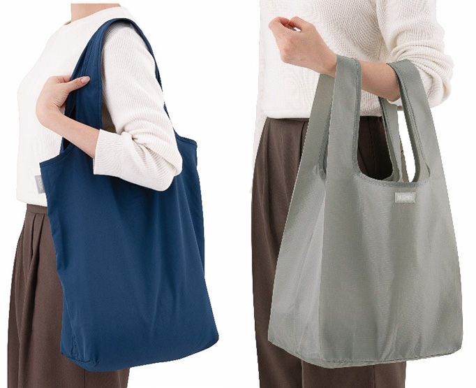 サーモス 「たたまず丸めるエコバッグ」、「ポケットバッグ」