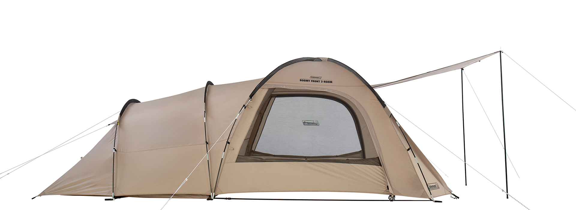 リビング両サイドのDドアを開くと開放感が