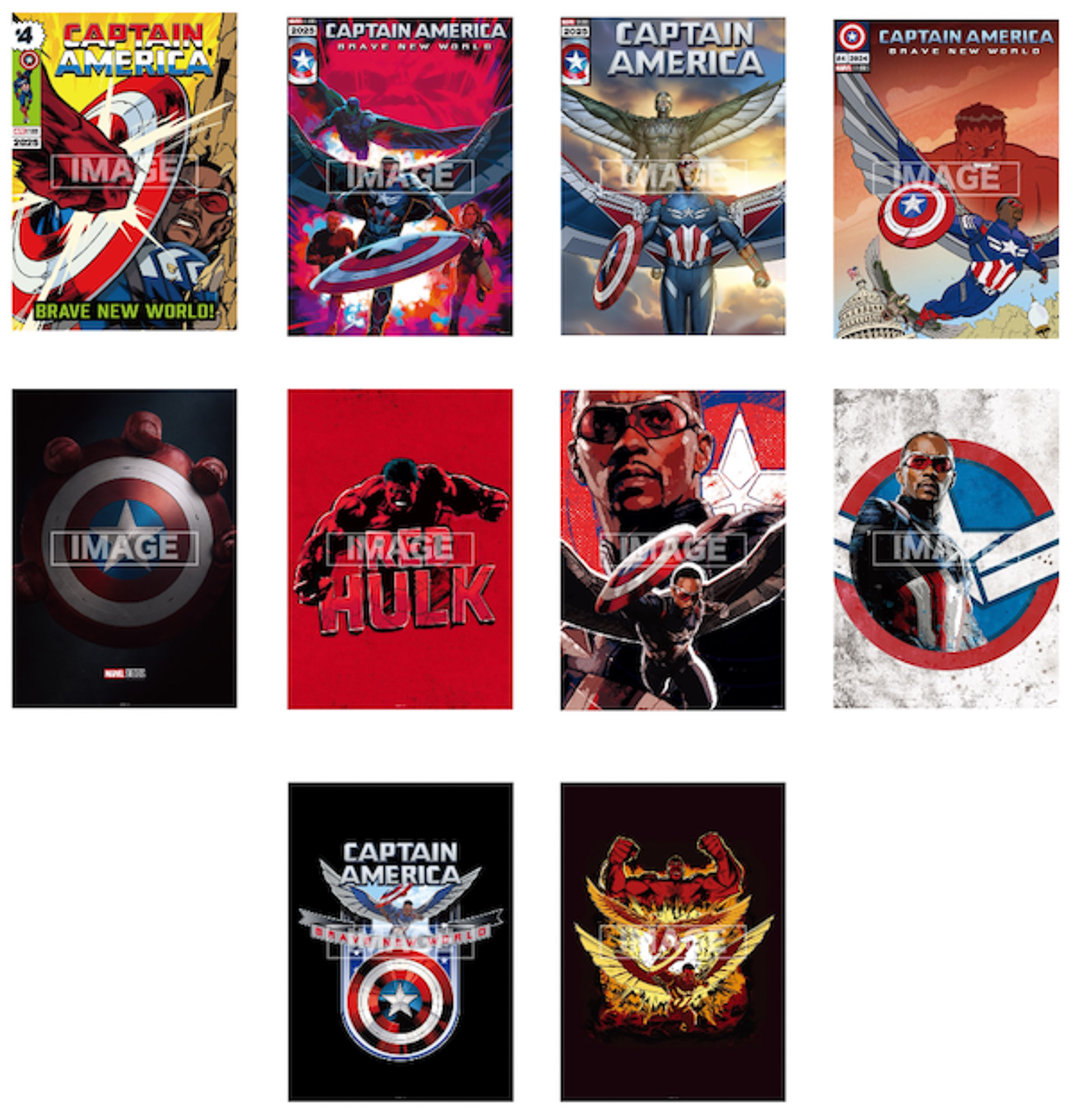 F賞：ポスター（全10種）