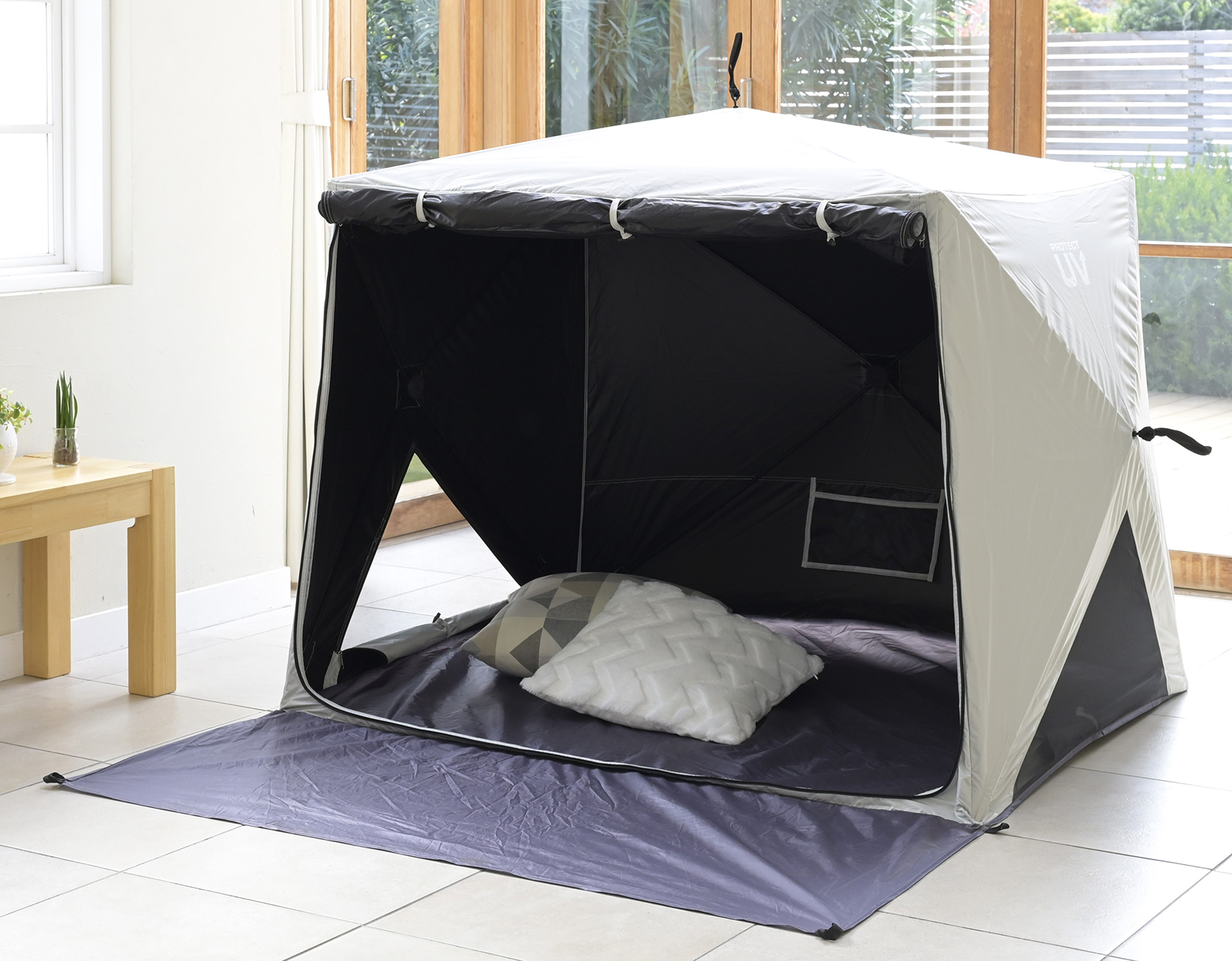 山善「パッとサッとサンシェード キューブ/ワイド」発売