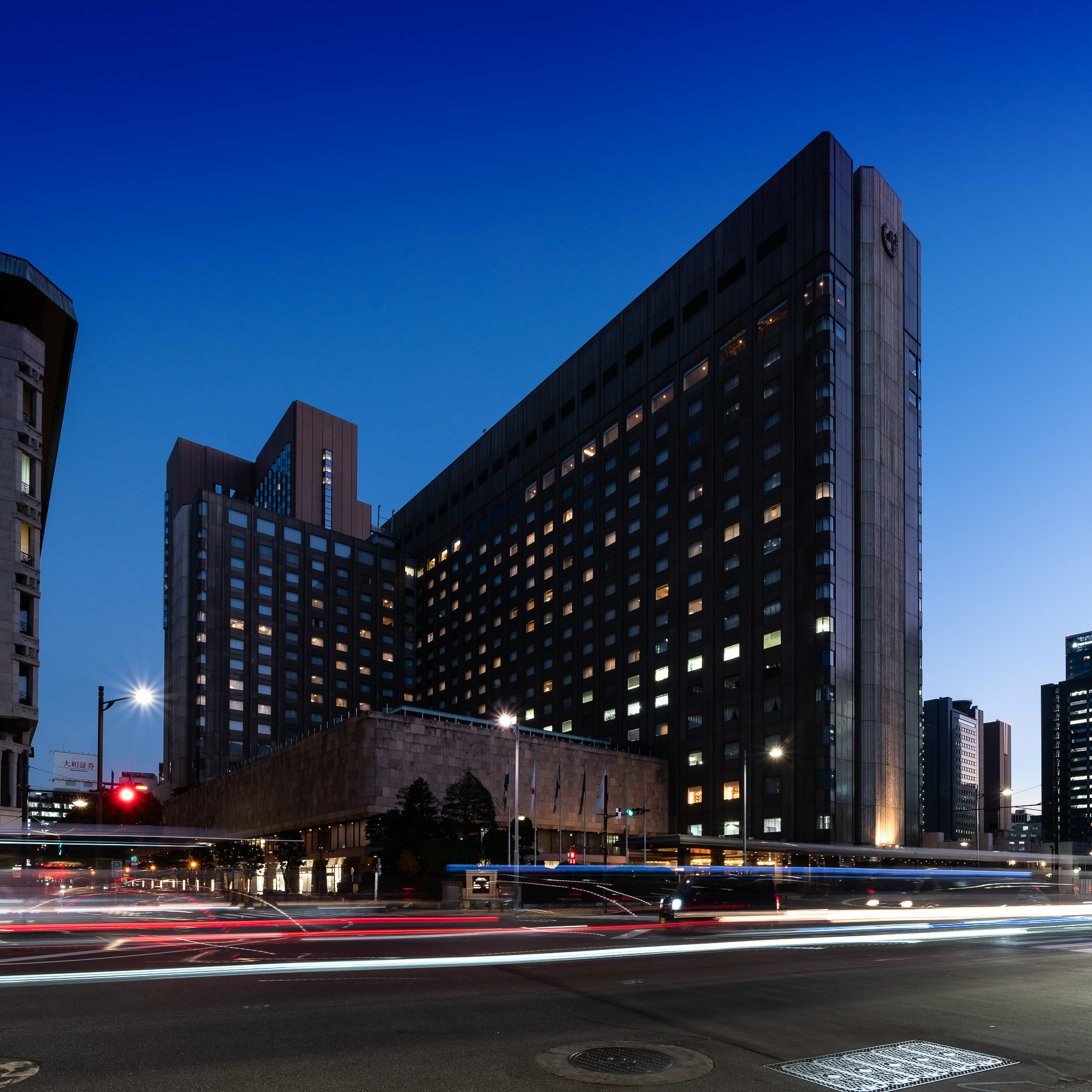 都内の宿泊先は「帝国ホテル 東京」を選んだ