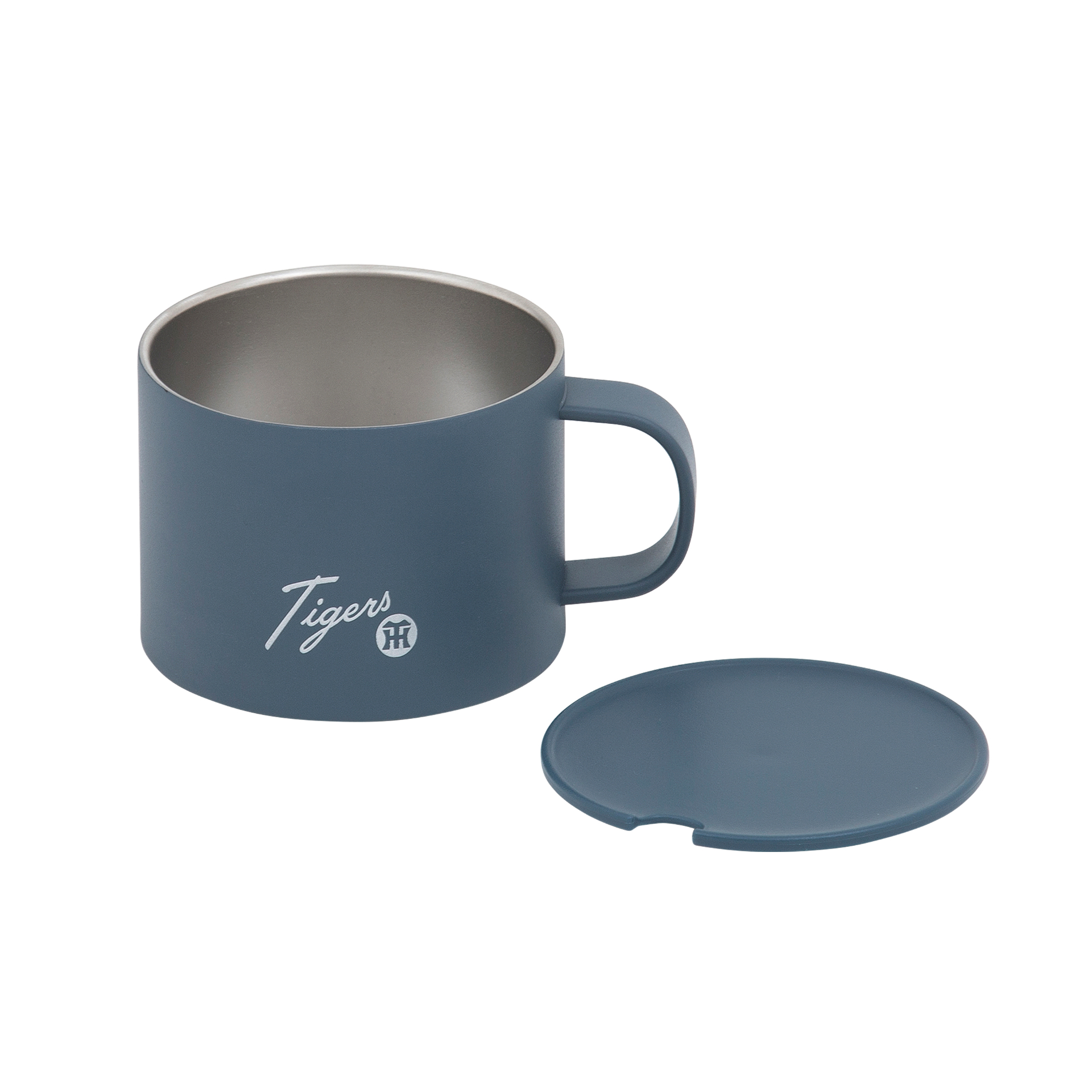 ステンレスマグは蓋付き