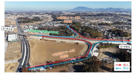 つくば西スマートICが3月23日15時に開通。画像はイメージ