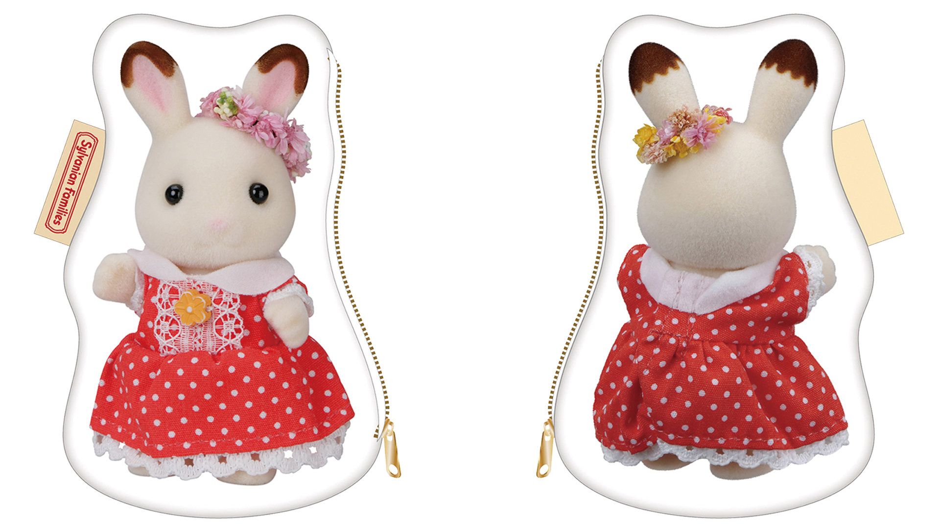 フレアのダイカットポーチ