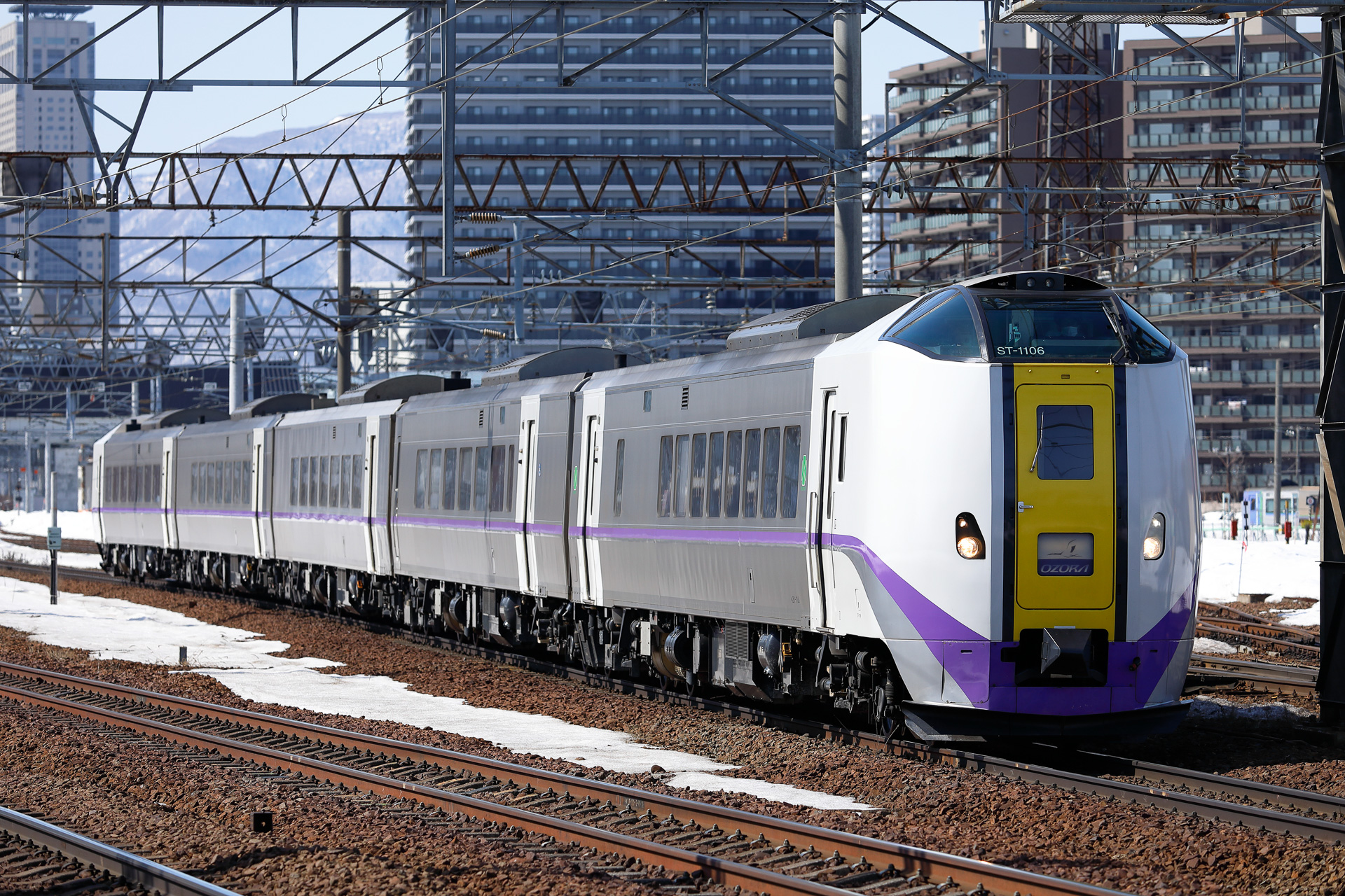 石勝線～根室本線方面は、札幌～釧路間の「おおぞら」がエース格