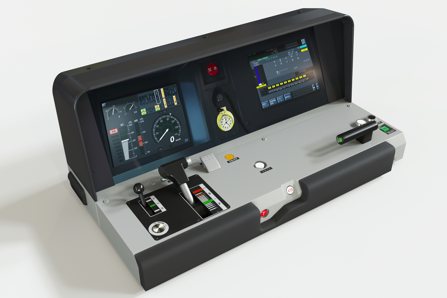 マスコンユニット・計器盤モニターのセット