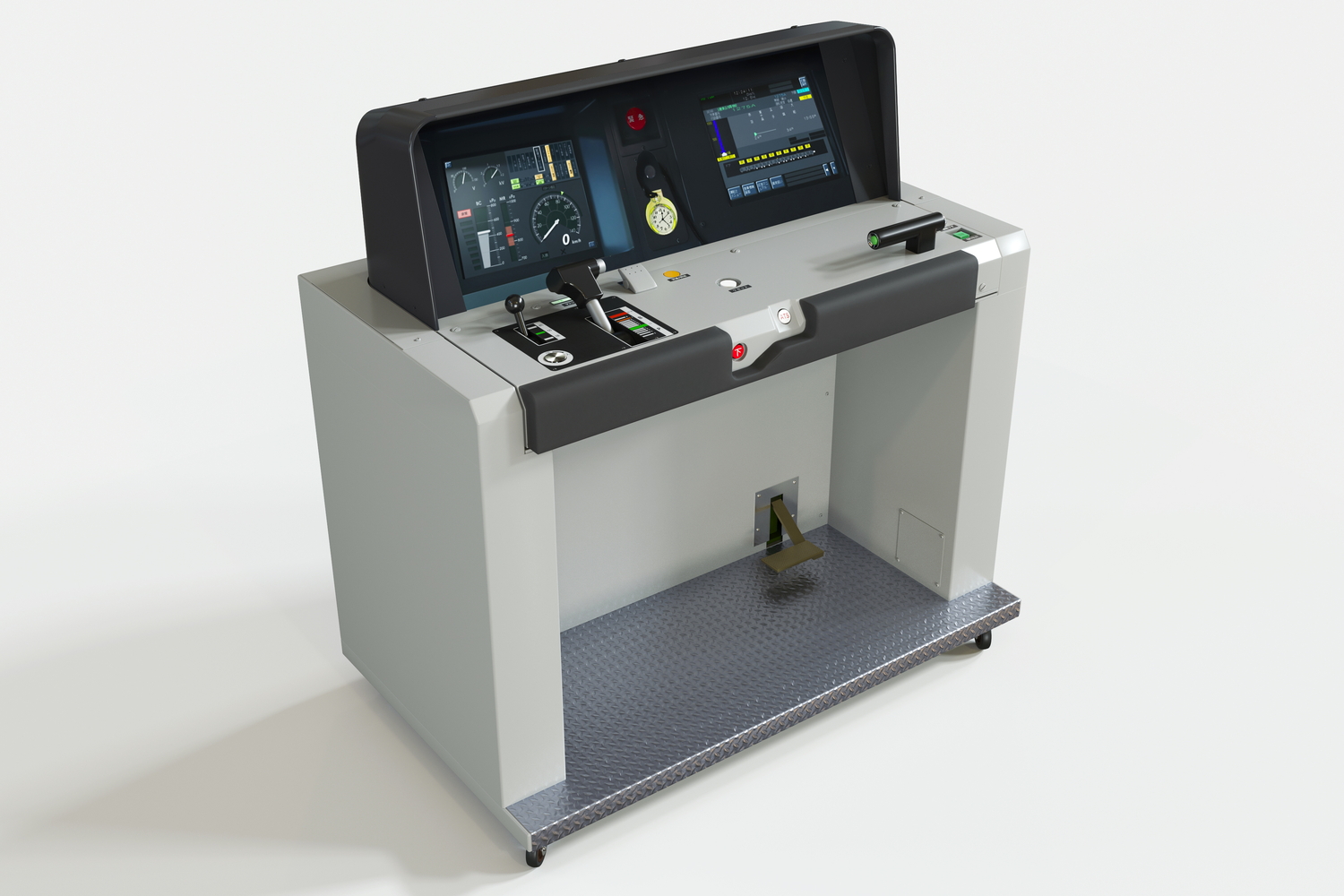 マスコンユニット・計器盤モニター・運転台のセット